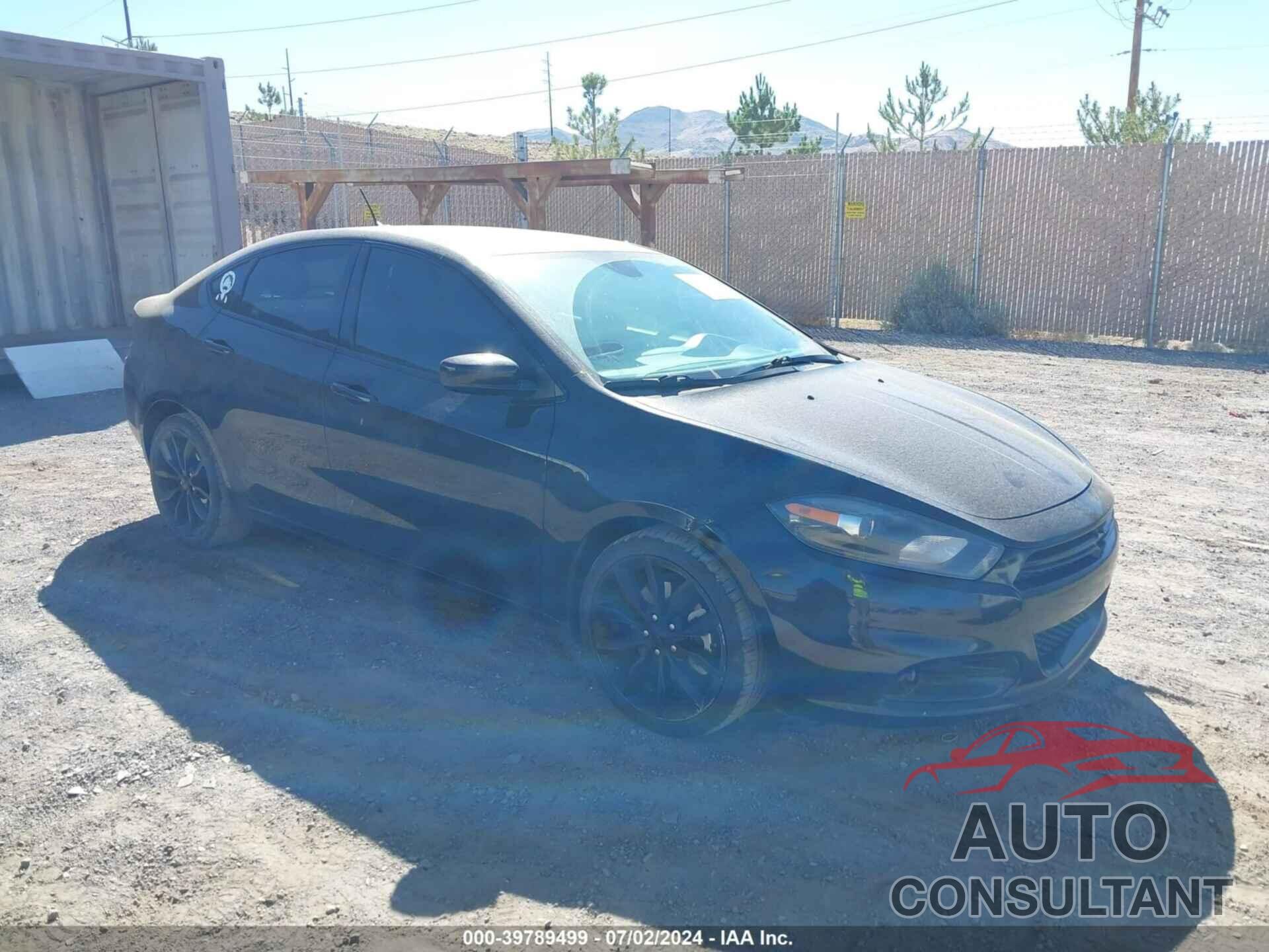 DODGE DART 2016 - 1C3CDFFAXGD822123