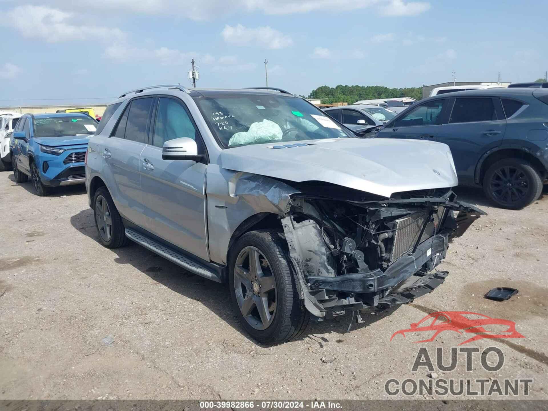 MERCEDES-BENZ GLE 400 2016 - 4JGDA5GBXGA740321