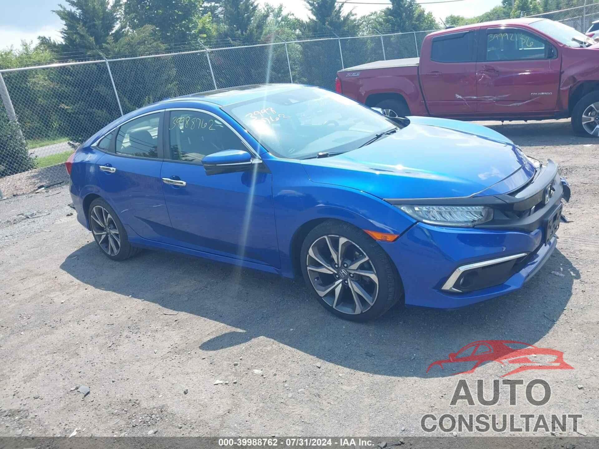 HONDA CIVIC 2019 - JHMFC1F91KX011630