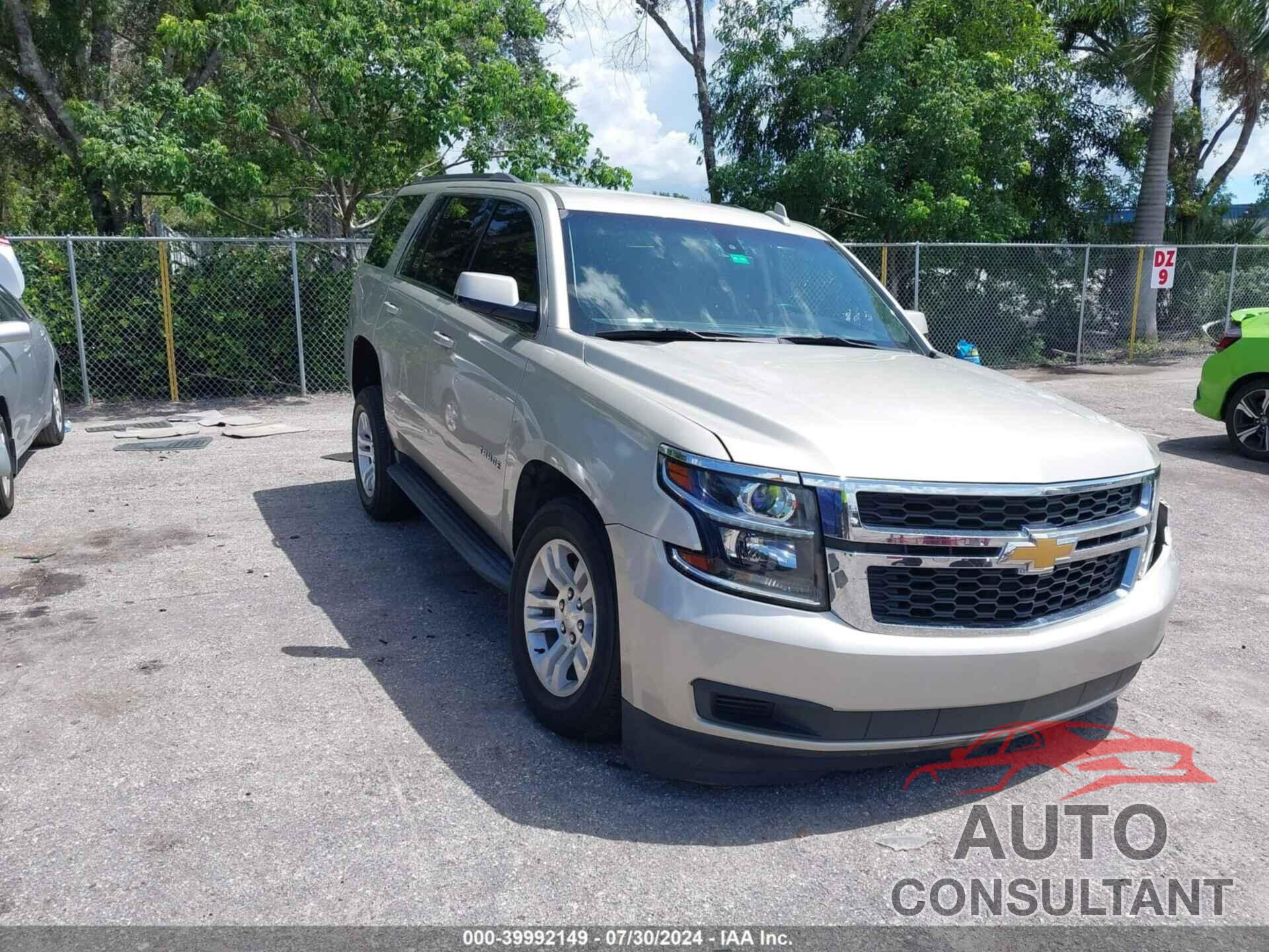 CHEVROLET TAHOE 2017 - 1GNSCAKC8HR231028