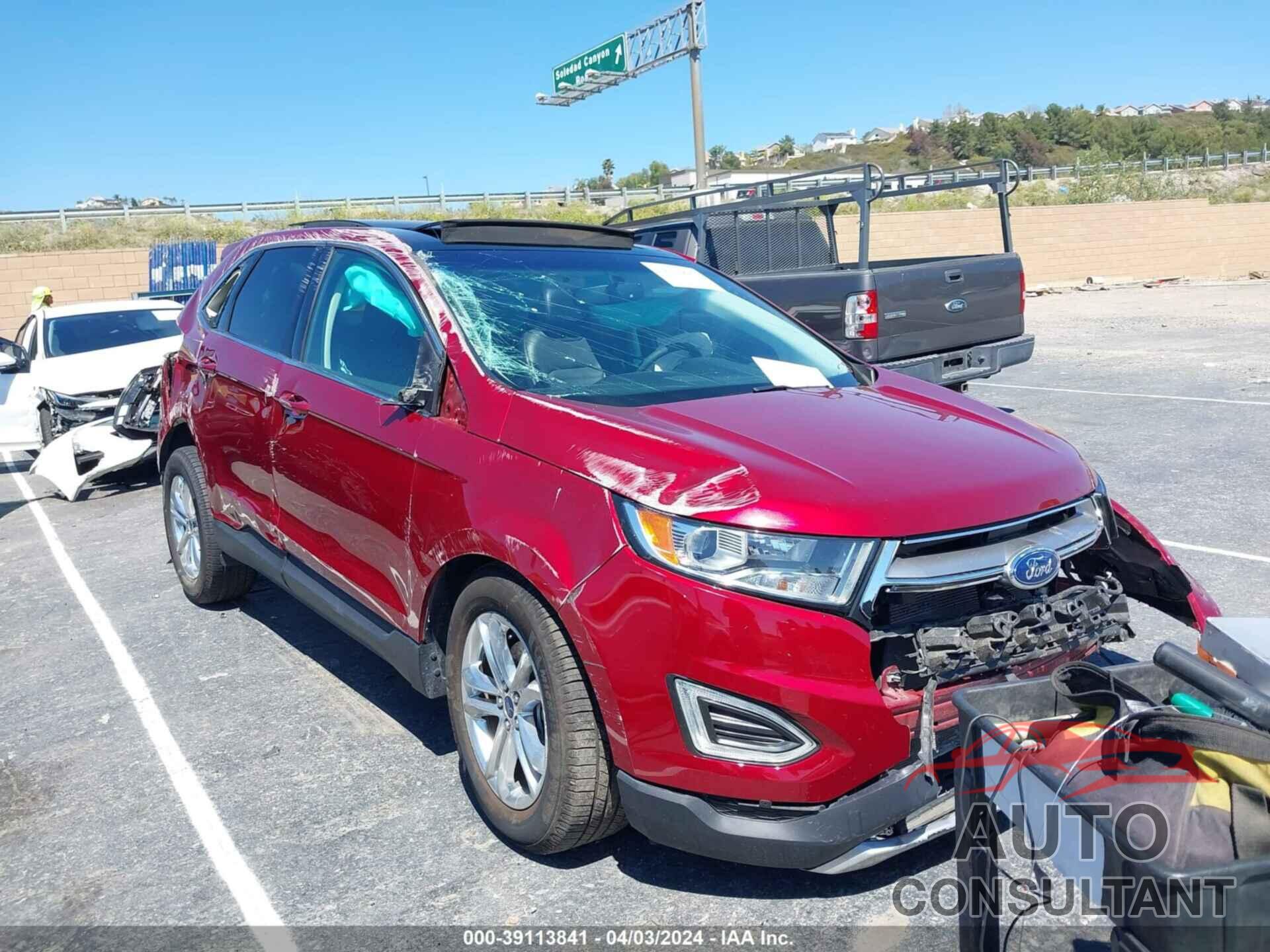 FORD EDGE 2018 - 2FMPK3J87JBB73203
