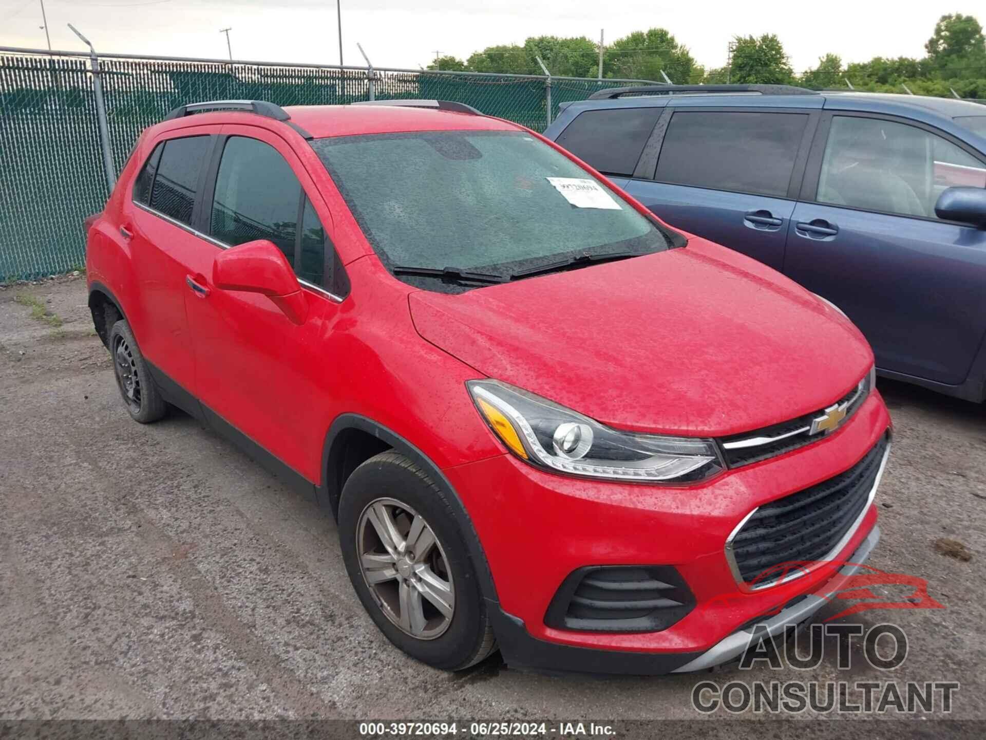 CHEVROLET TRAX 2017 - 3GNCJLSB6HL164157