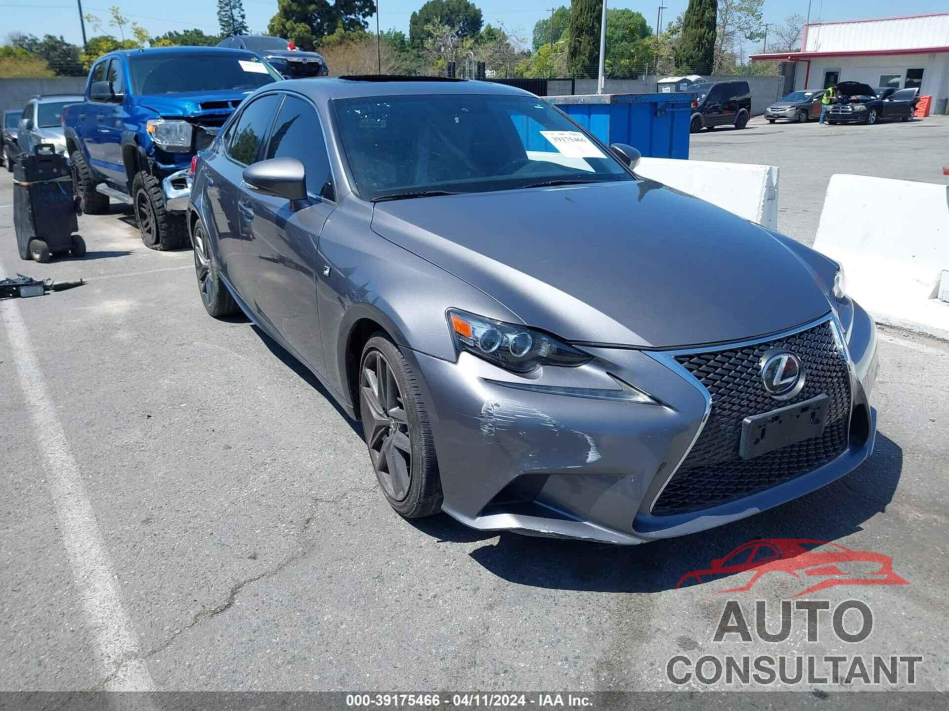 LEXUS IS 250 2015 - JTHBF1D21F5055589