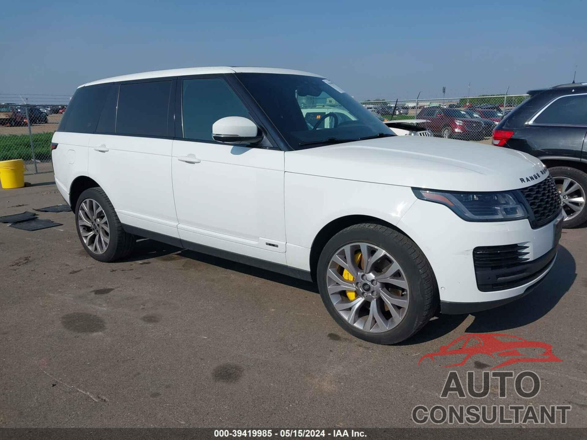 LAND ROVER RANGE ROVER 2018 - SALGS5REXJA390131