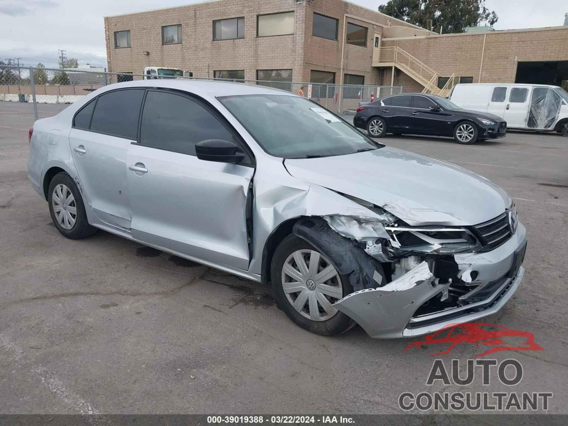 VOLKSWAGEN JETTA 2016 - 3VW267AJ8GM260299