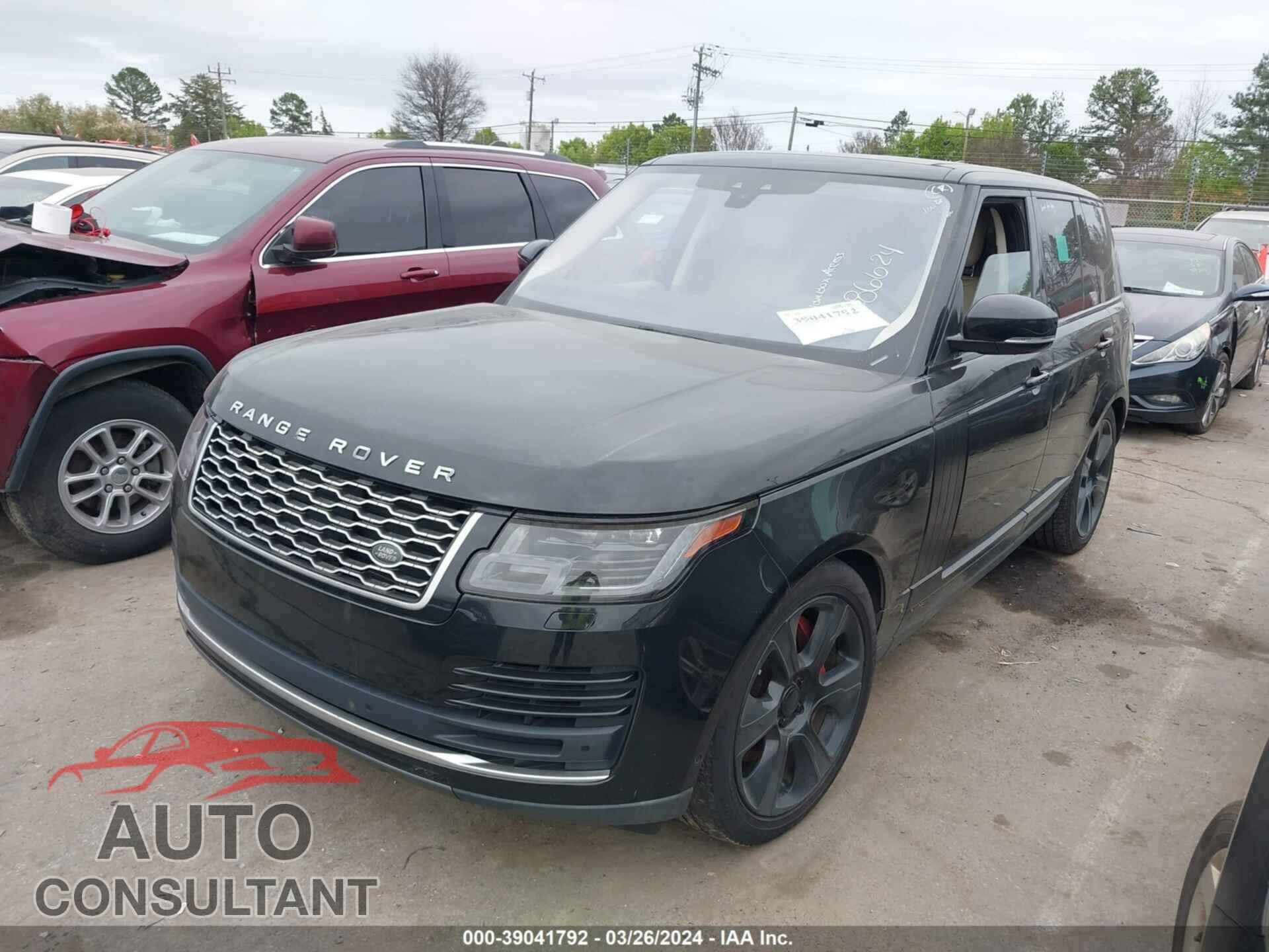 LAND ROVER RANGE ROVER 2018 - SALGS2RE4JA386624