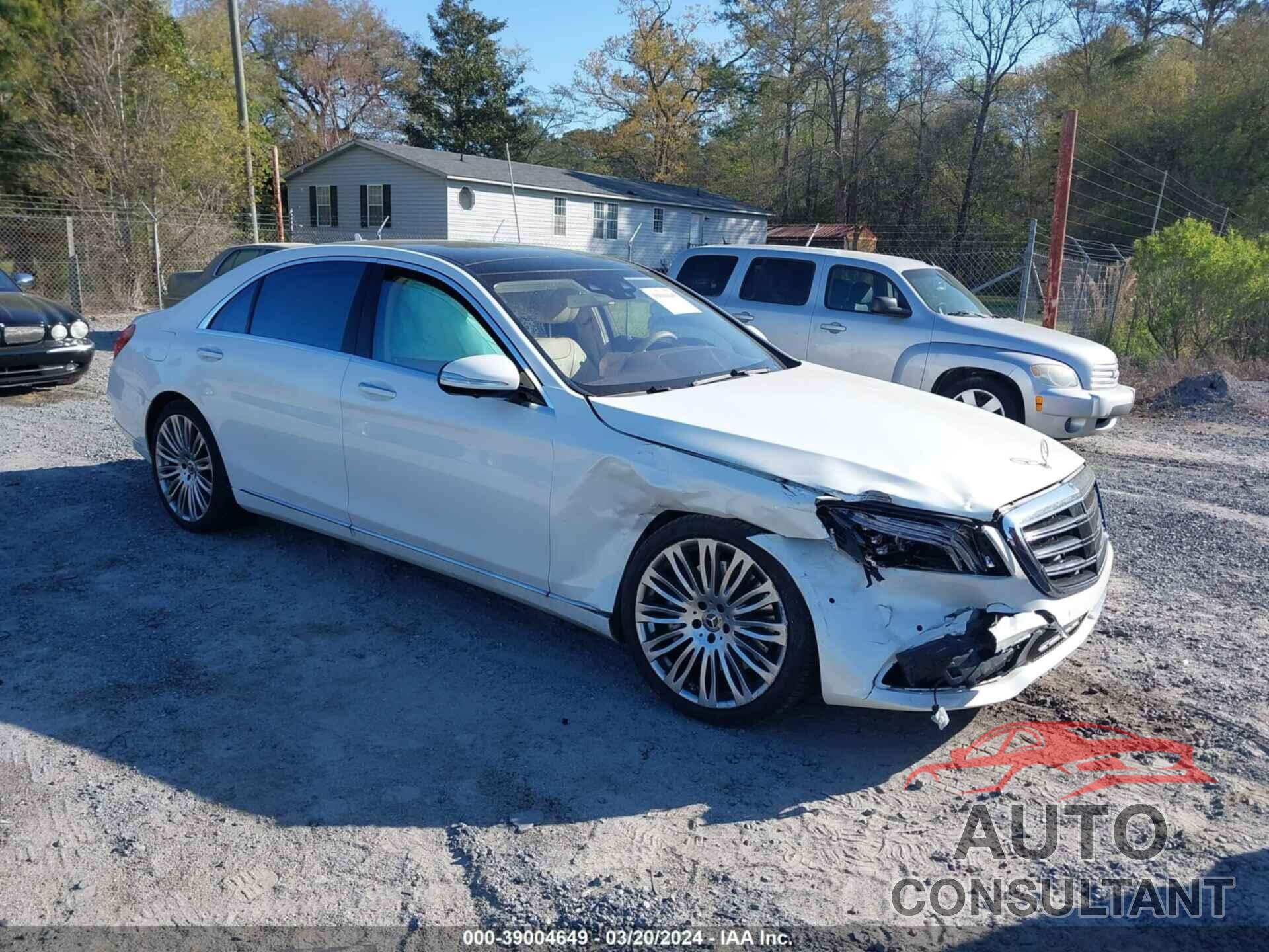 MERCEDES-BENZ S 2019 - WDDUG6GB5KA436496