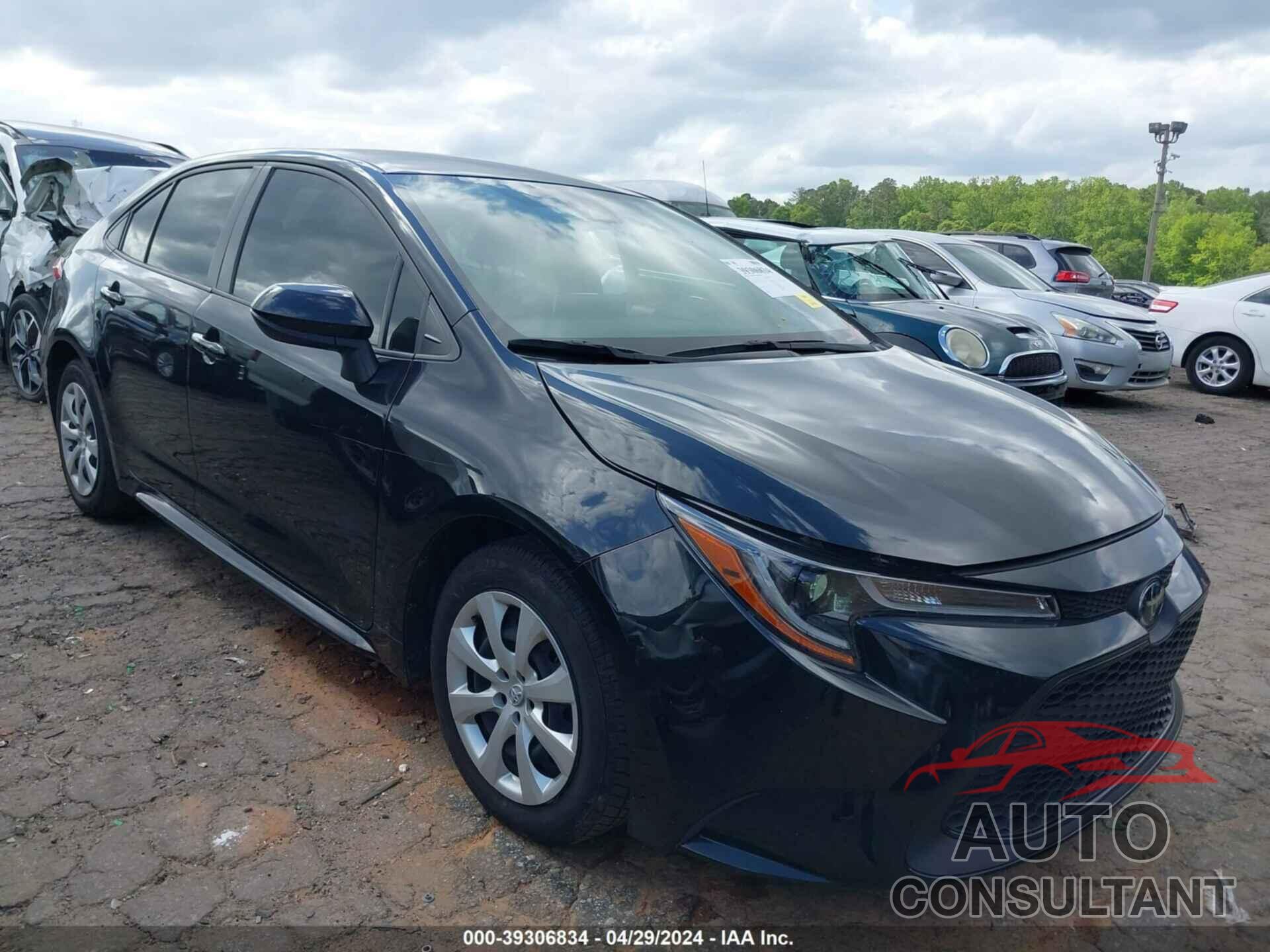 TOYOTA COROLLA 2021 - JTDEPMAE7MJ177342