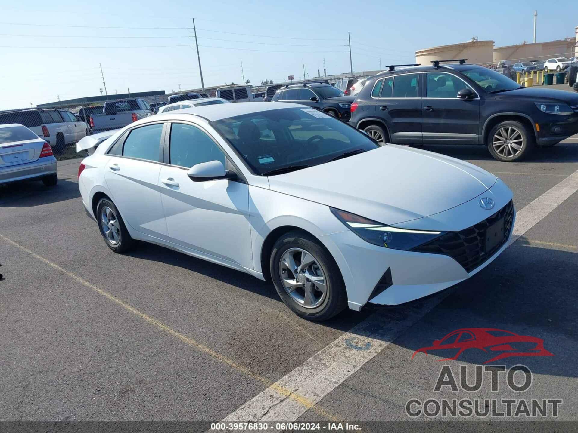 HYUNDAI ELANTRA 2021 - 5NPLL4AG6MH014727