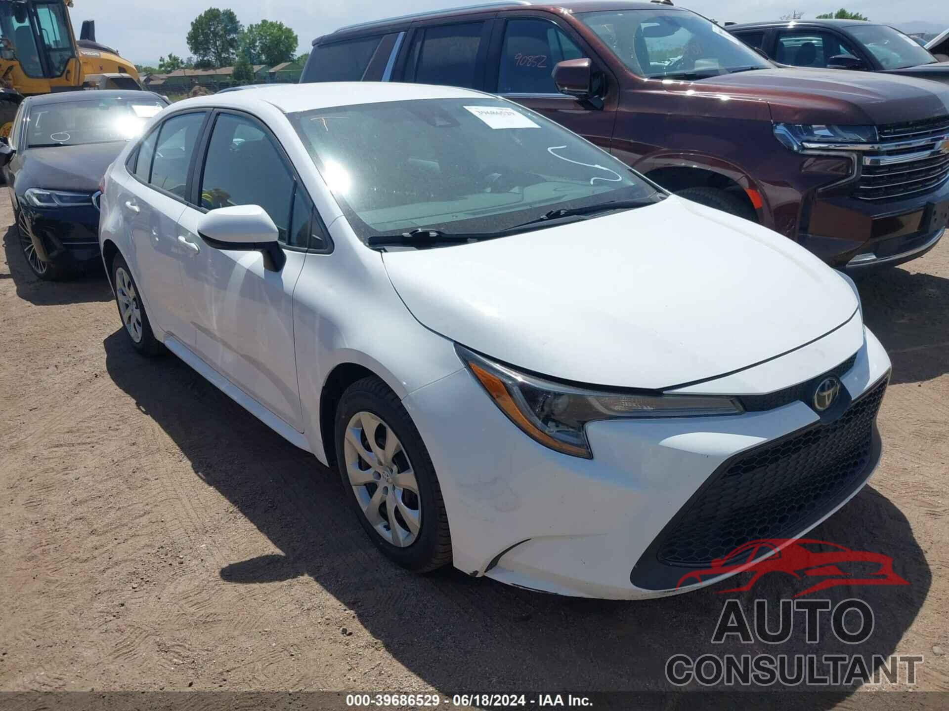TOYOTA COROLLA 2021 - 5YFEPMAE0MP232130