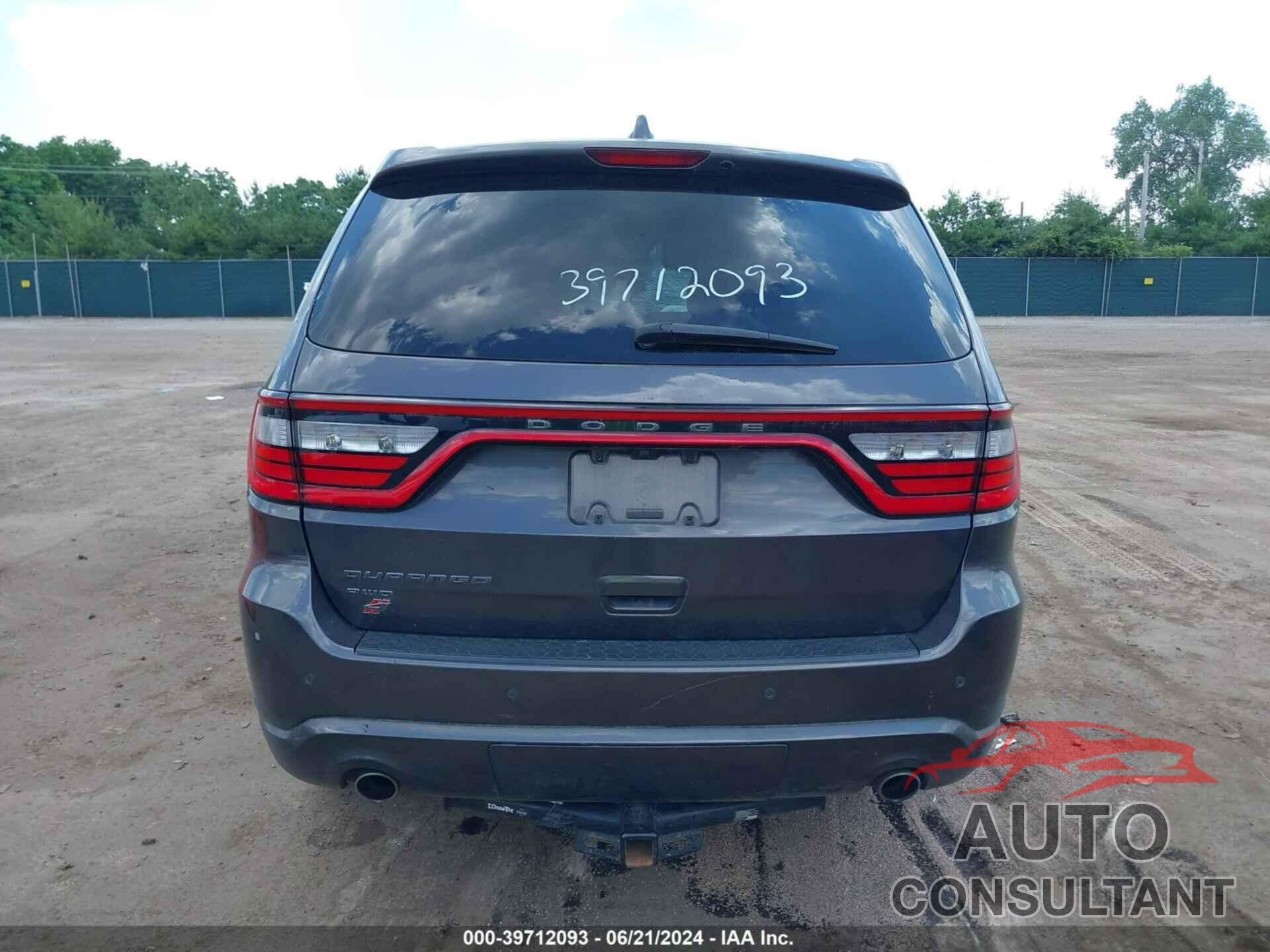 DODGE DURANGO 2017 - 1C4SDJCT4HC797159