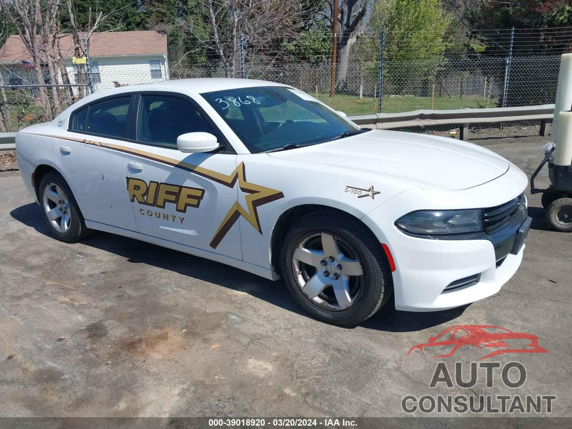 DODGE CHARGER 2016 - 2C3CDXAT9GH133868