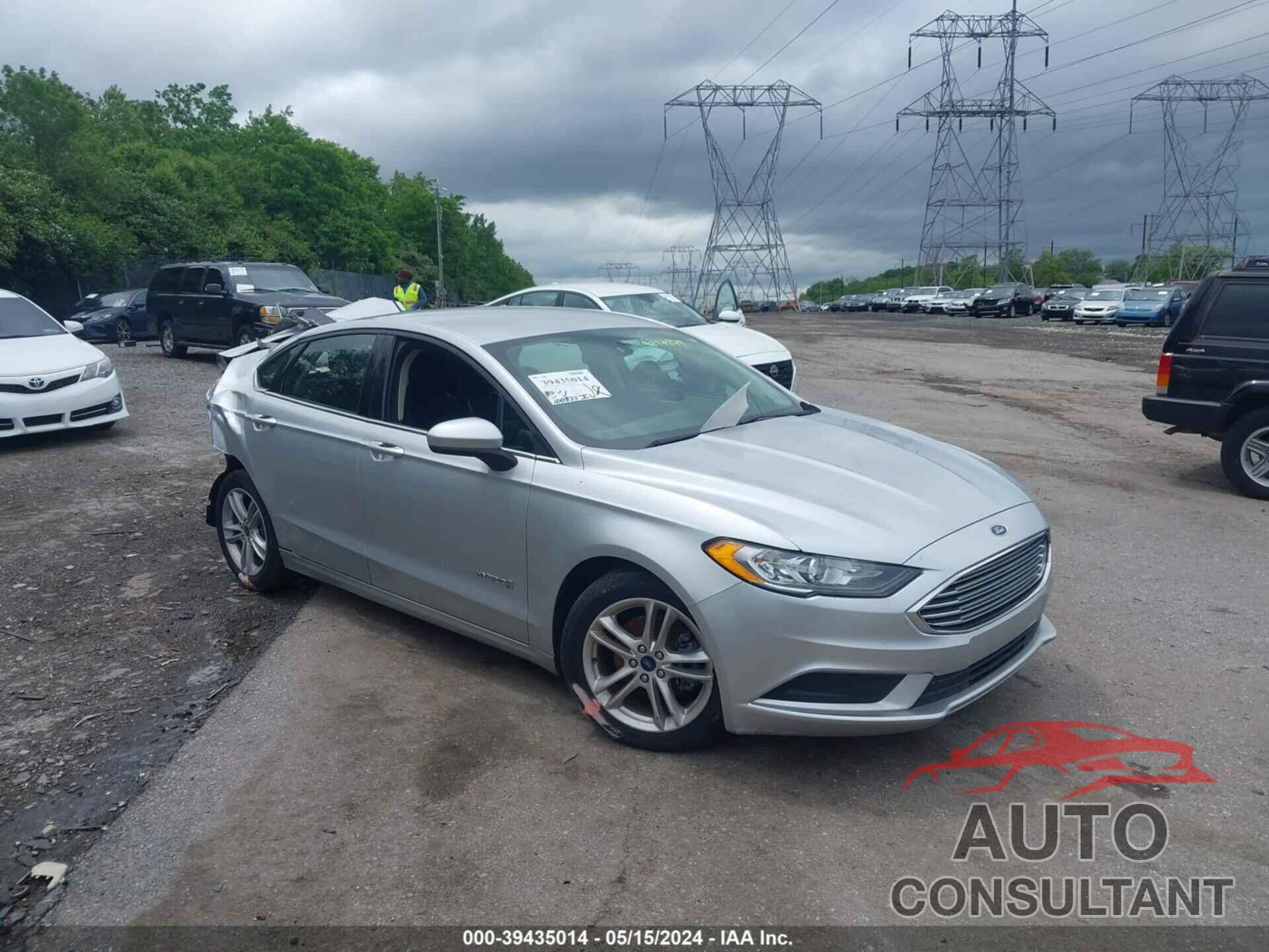 FORD FUSION HYBRID 2018 - 3FA6P0LU5JR247879