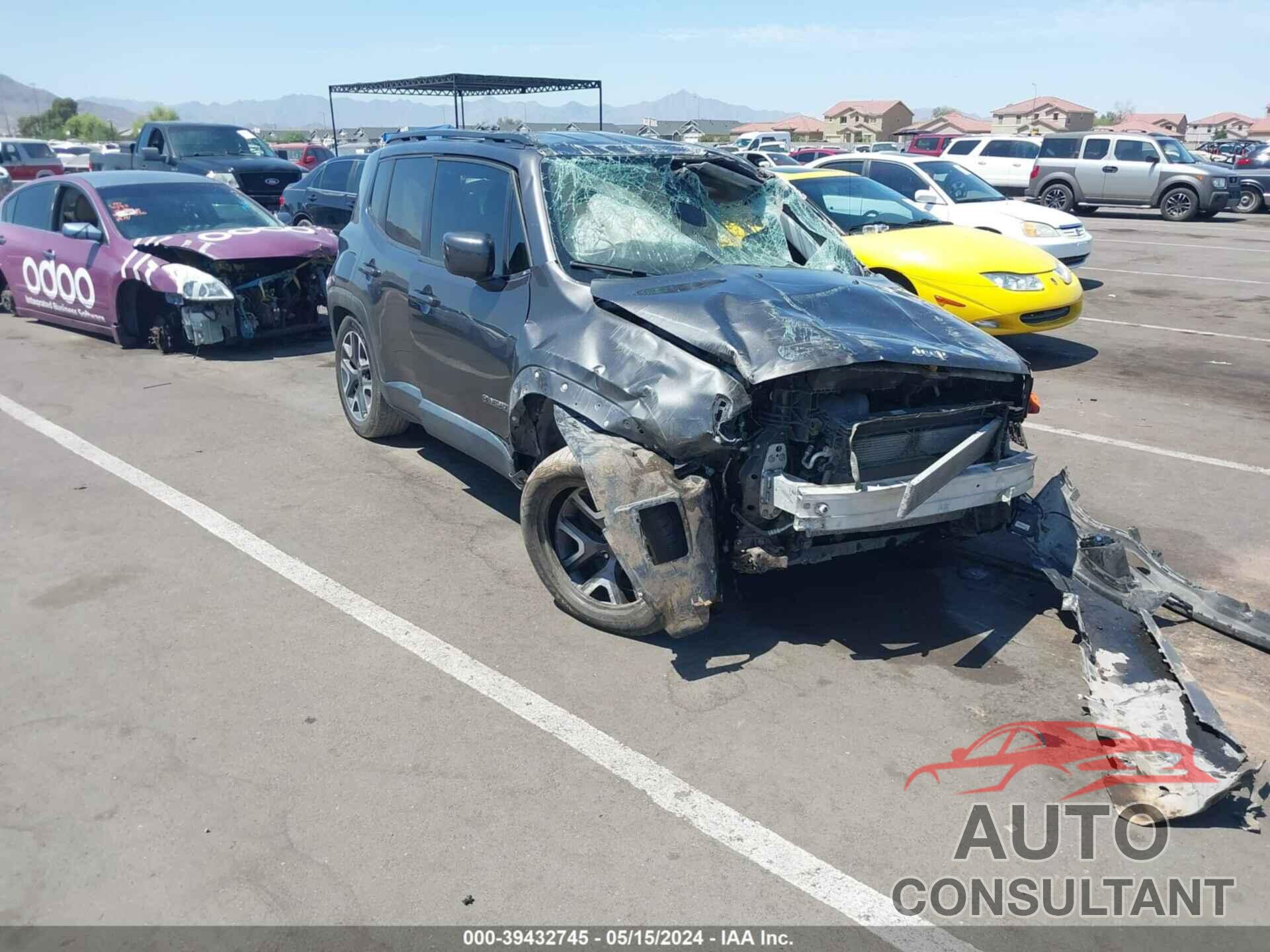 JEEP RENEGADE 2018 - ZACCJABB5JPJ31111