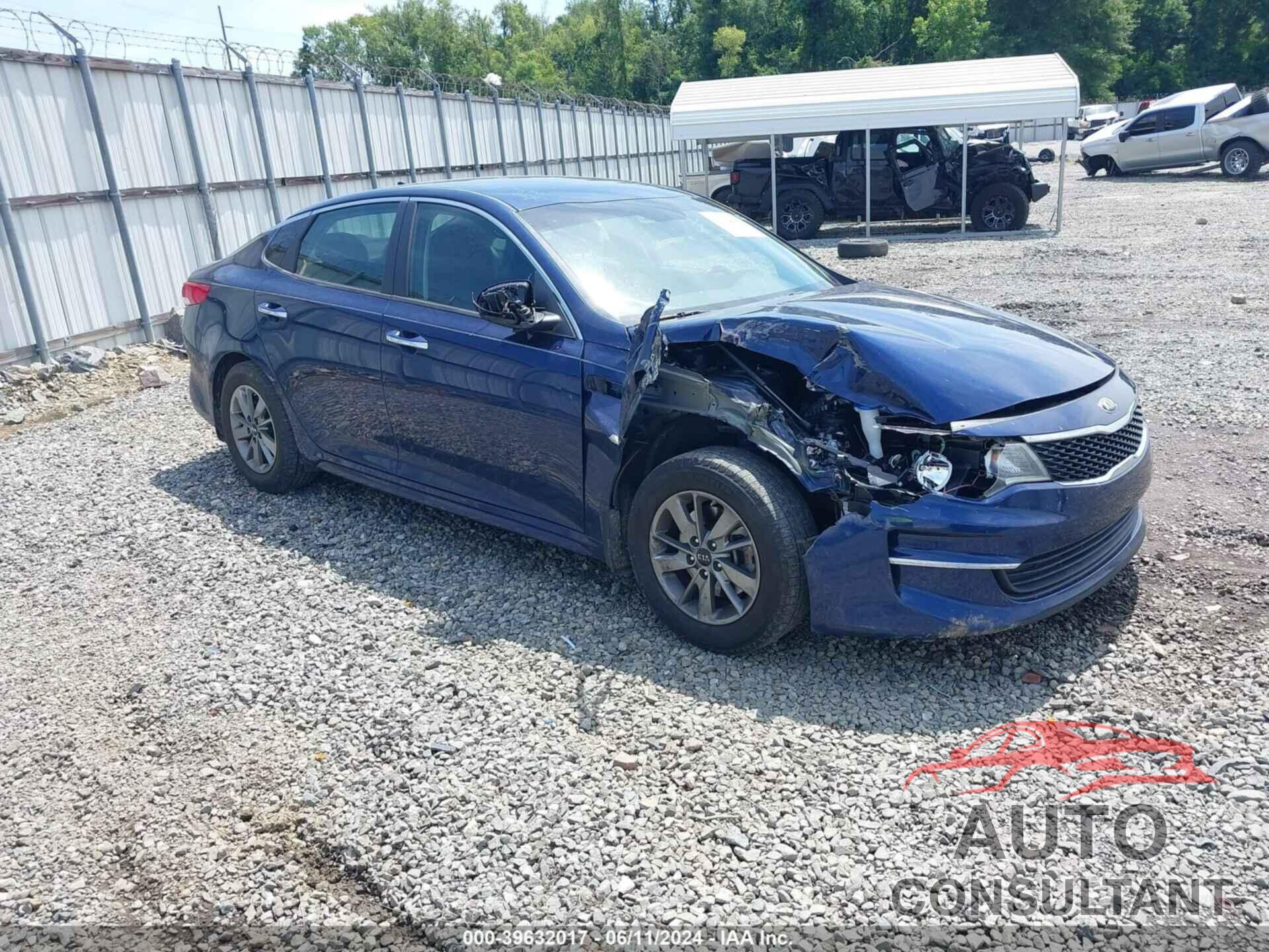 KIA OPTIMA 2016 - 5XXGT4L13GG092960