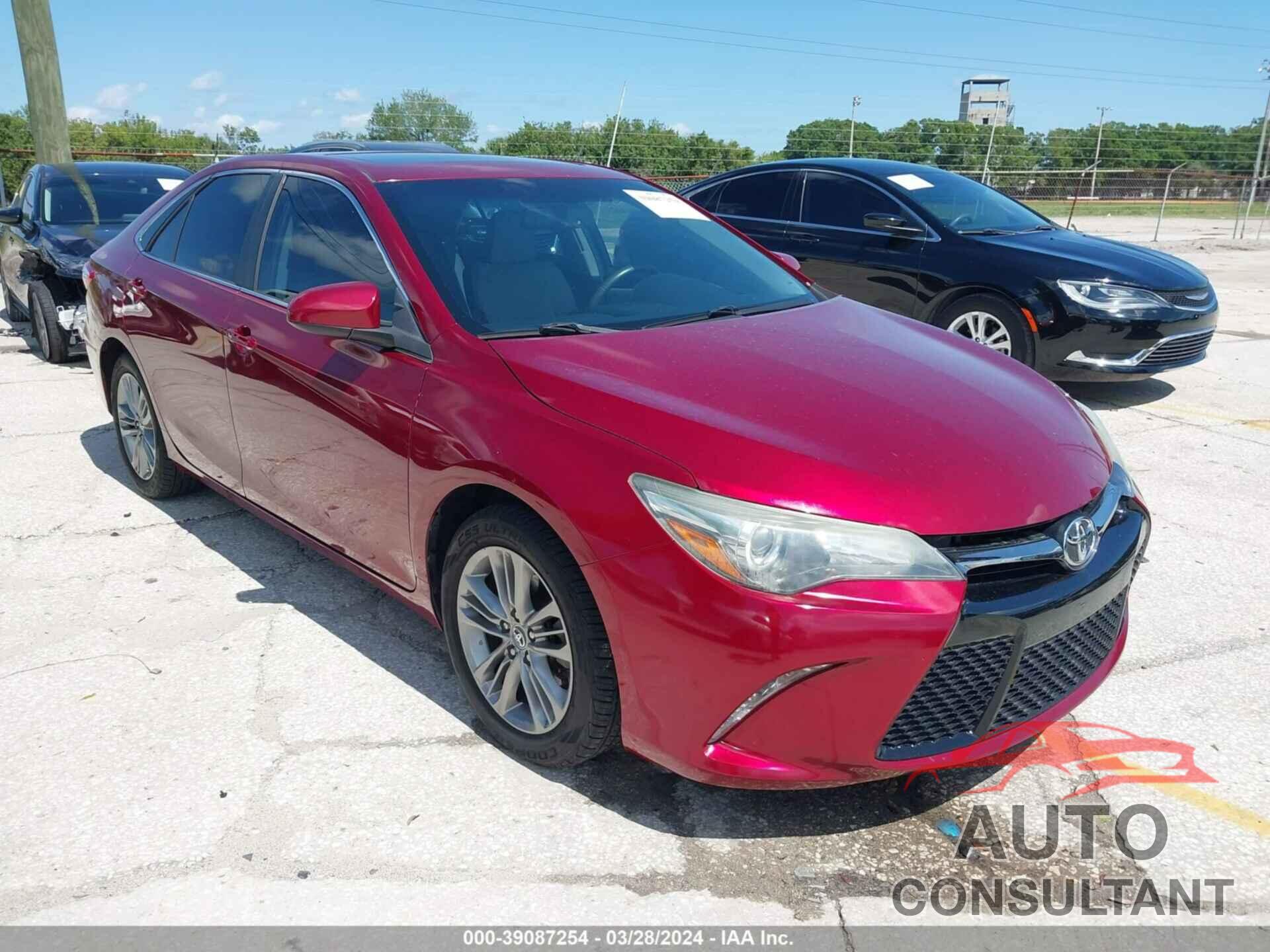 TOYOTA CAMRY 2017 - 4T1BF1FK8HU807775