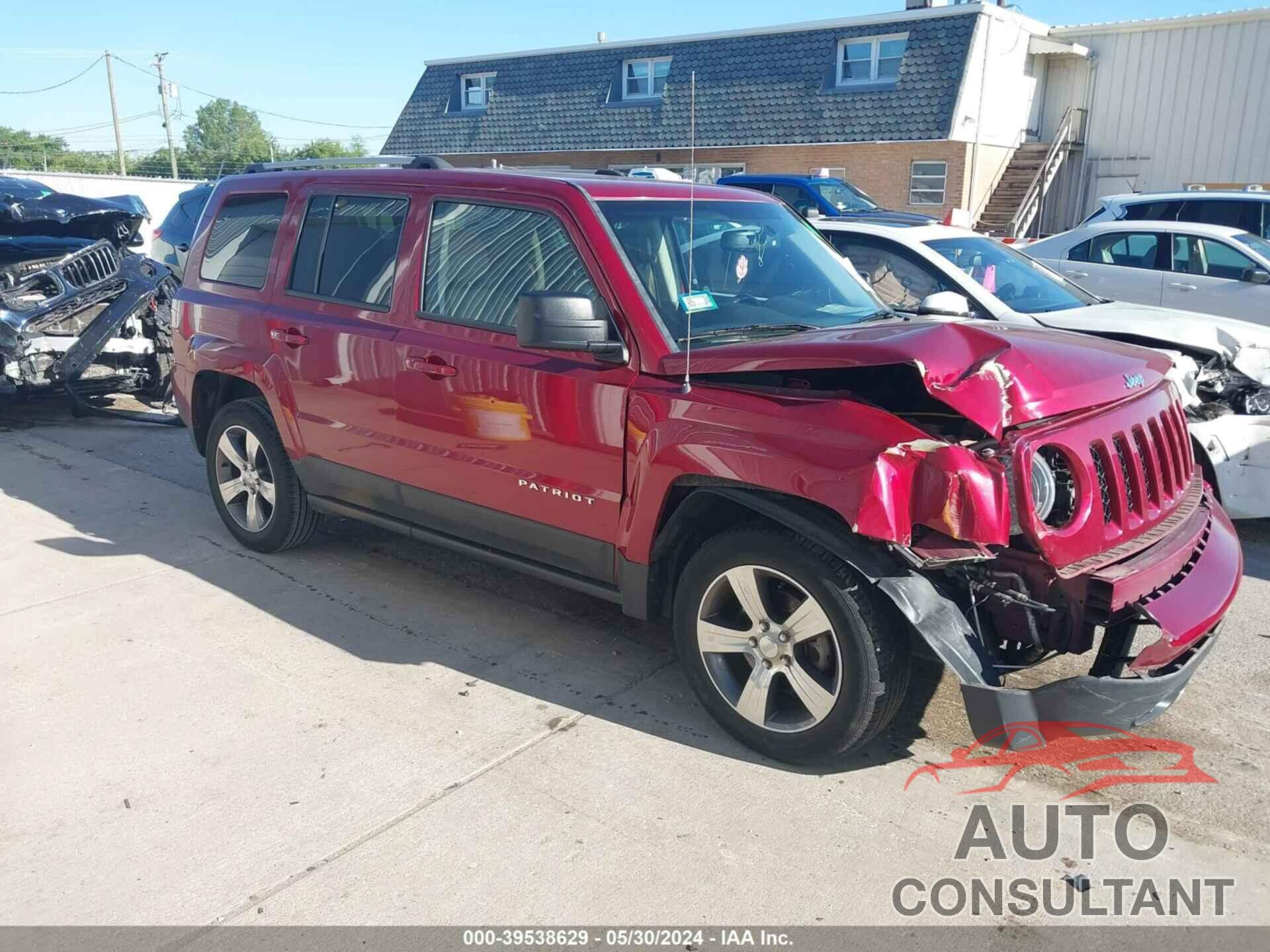 JEEP PATRIOT 2016 - 1C4NJPFA0GD726231