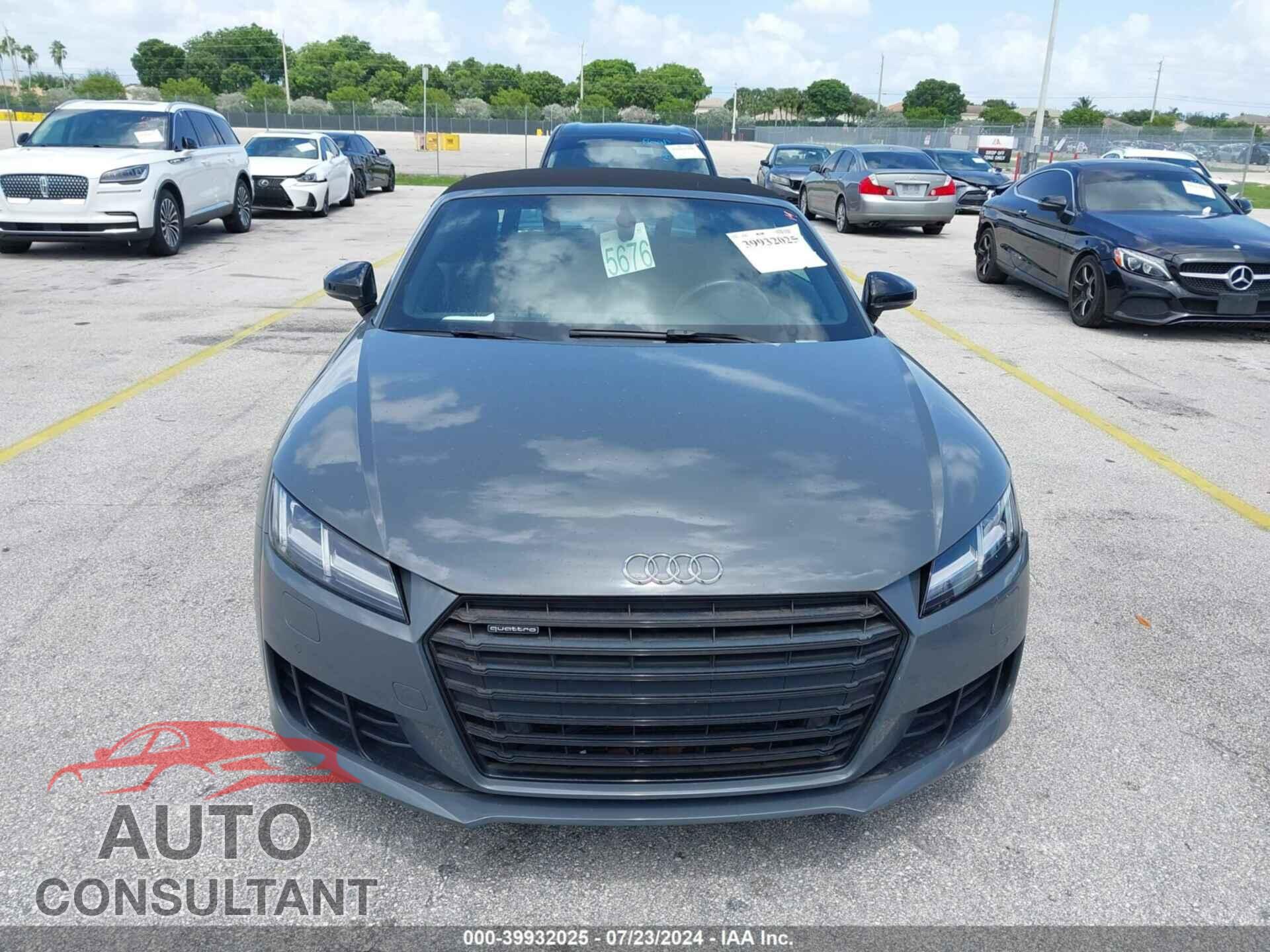 AUDI TT 2018 - TRUT5CFVXJ1014170