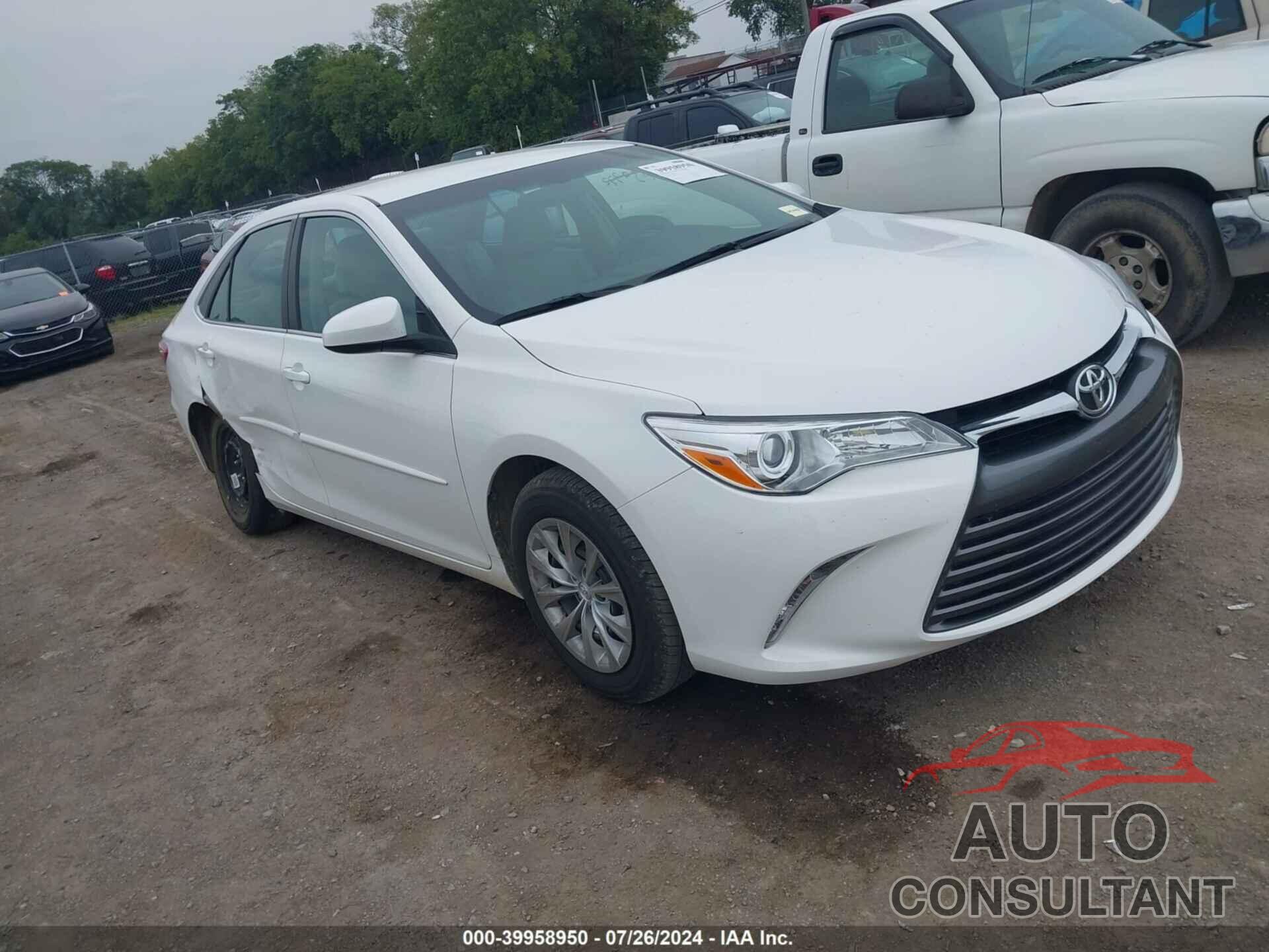 TOYOTA CAMRY 2016 - 4T1BF1FK4GU999792