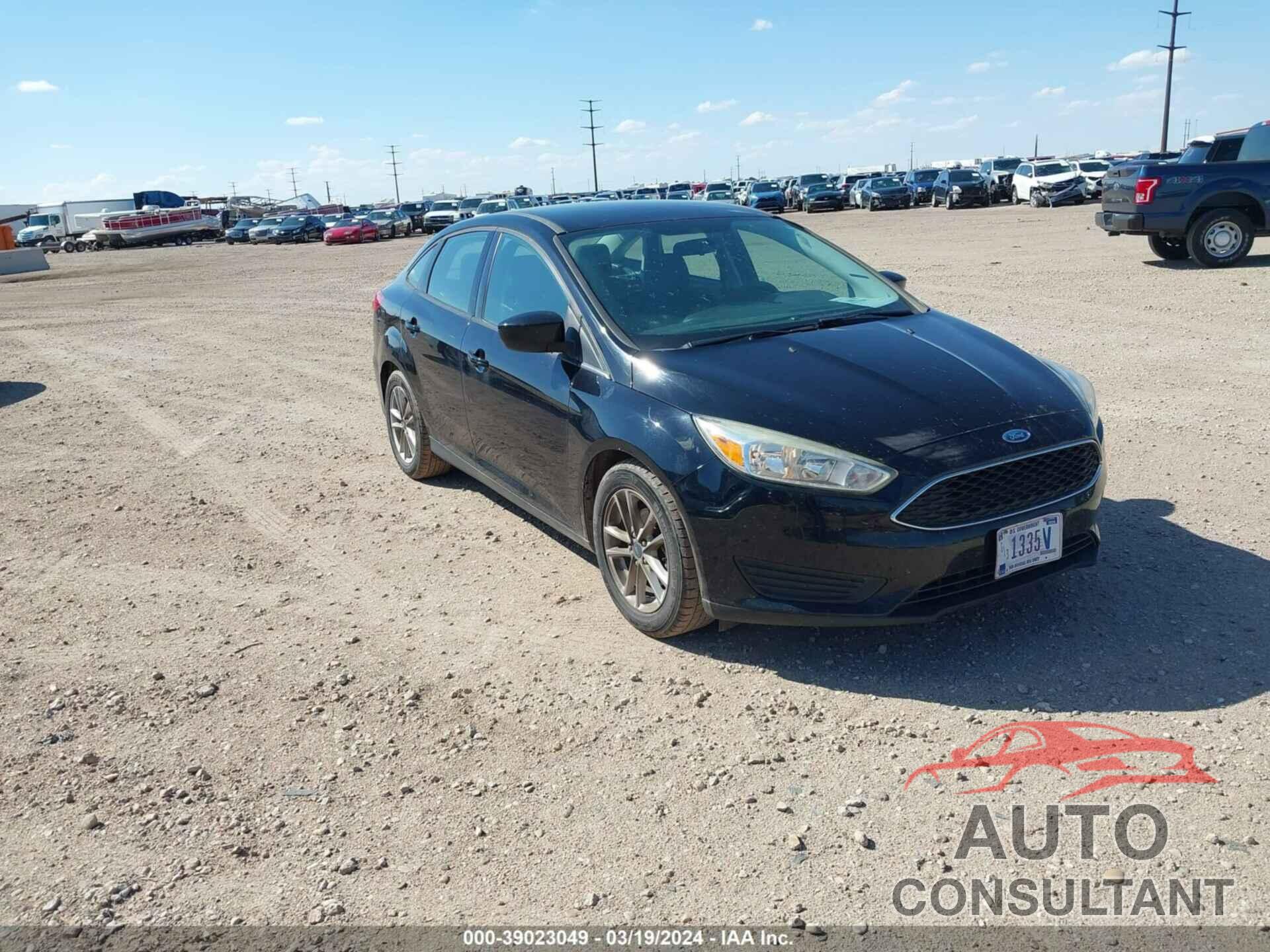 FORD FOCUS 2018 - 1FADP3F22JL327514