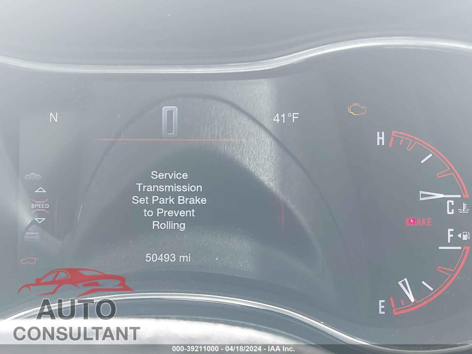 DODGE DURANGO 2017 - 1C4RDJAG6HC824026