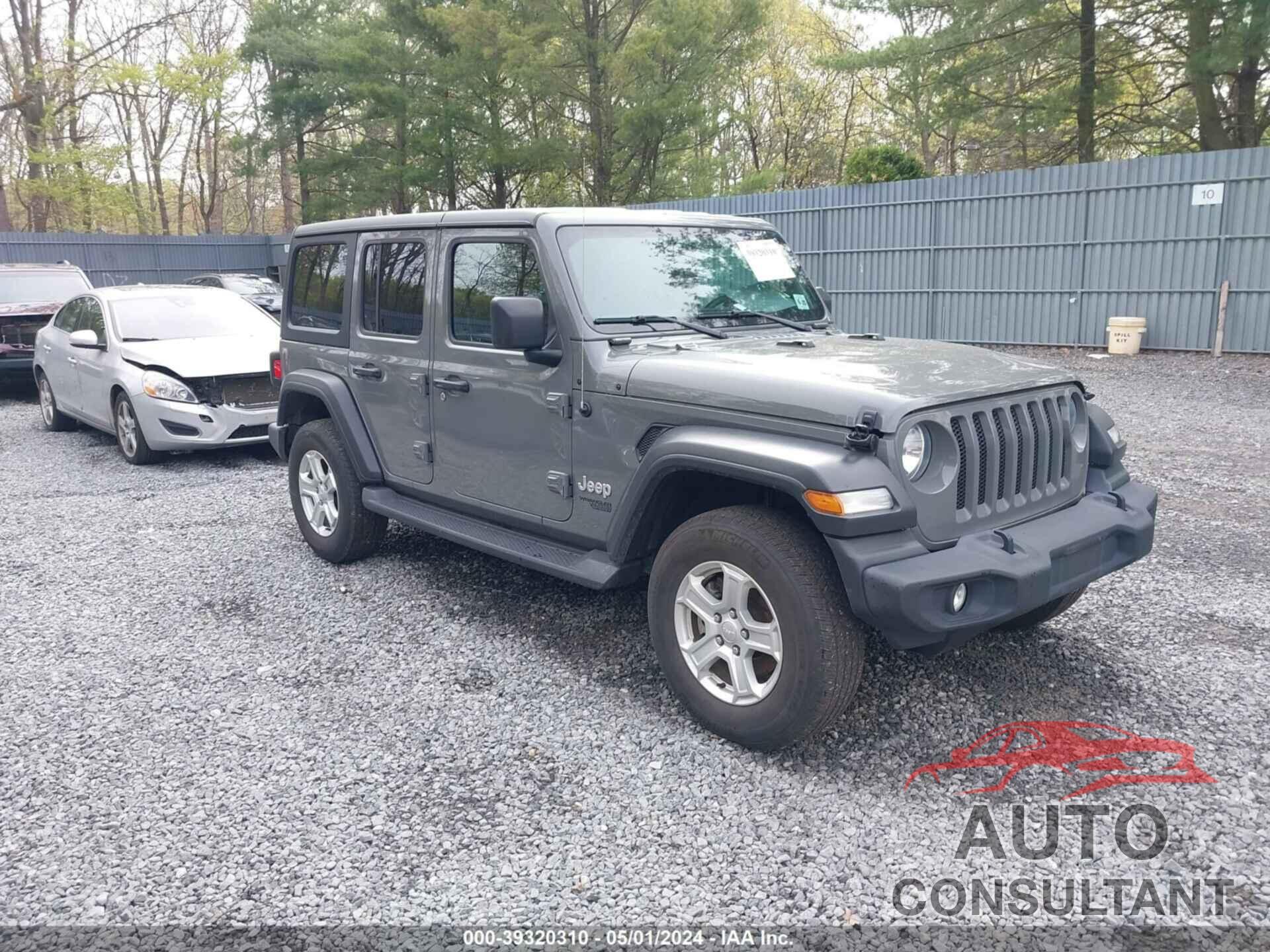 JEEP WRANGLER UNLIMITED 2020 - 1C4HJXDGXLW105551