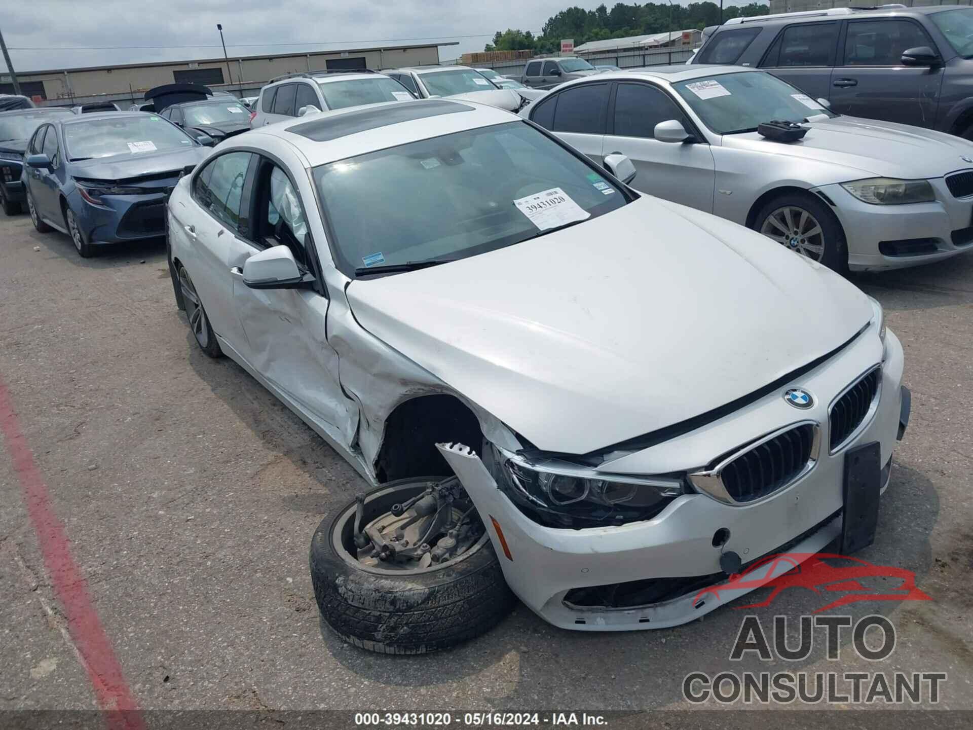 BMW 440I 2018 - WBA4J5C50JBF07506