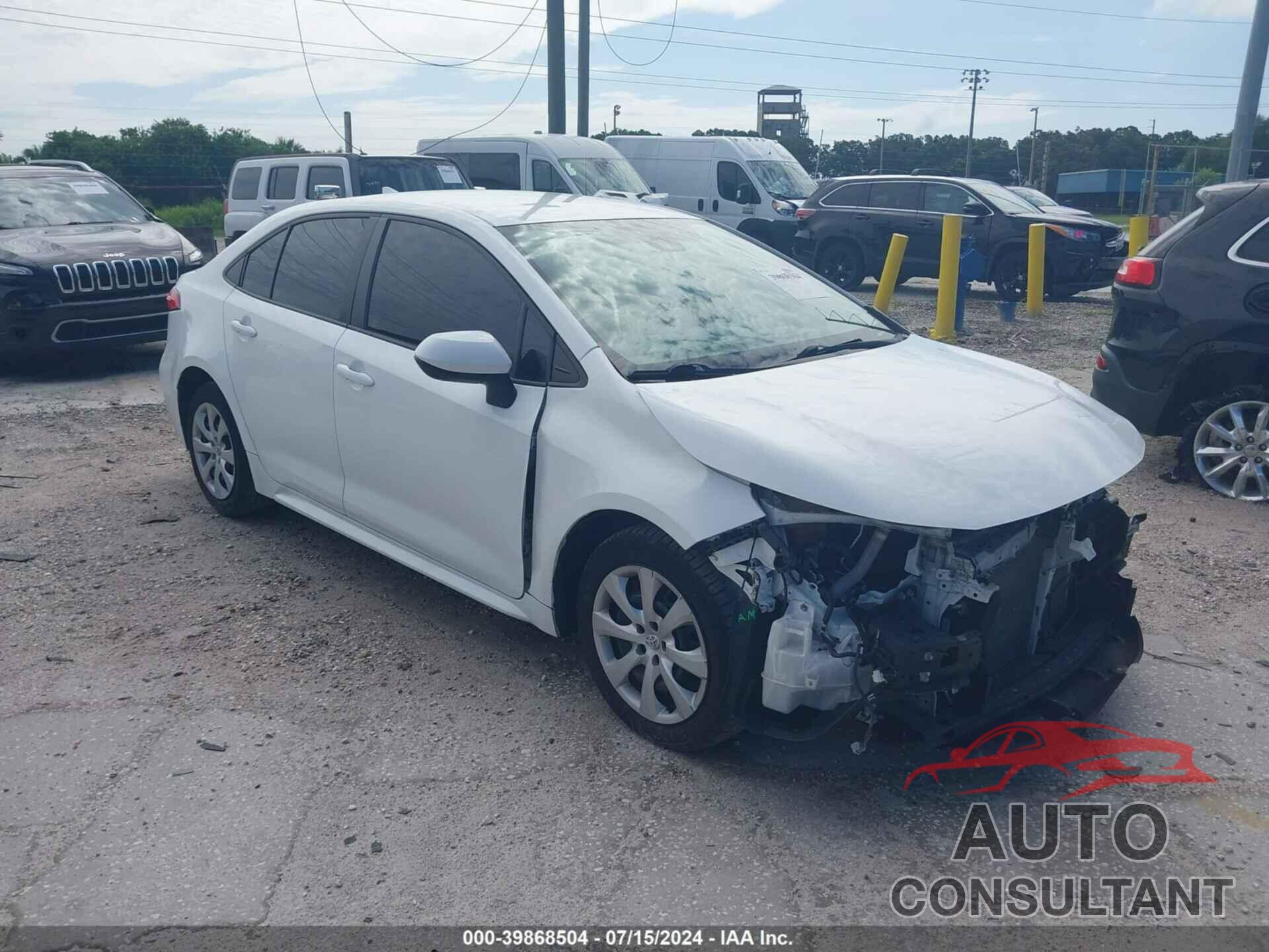 TOYOTA COROLLA 2020 - 5YFEPRAE8LP143840