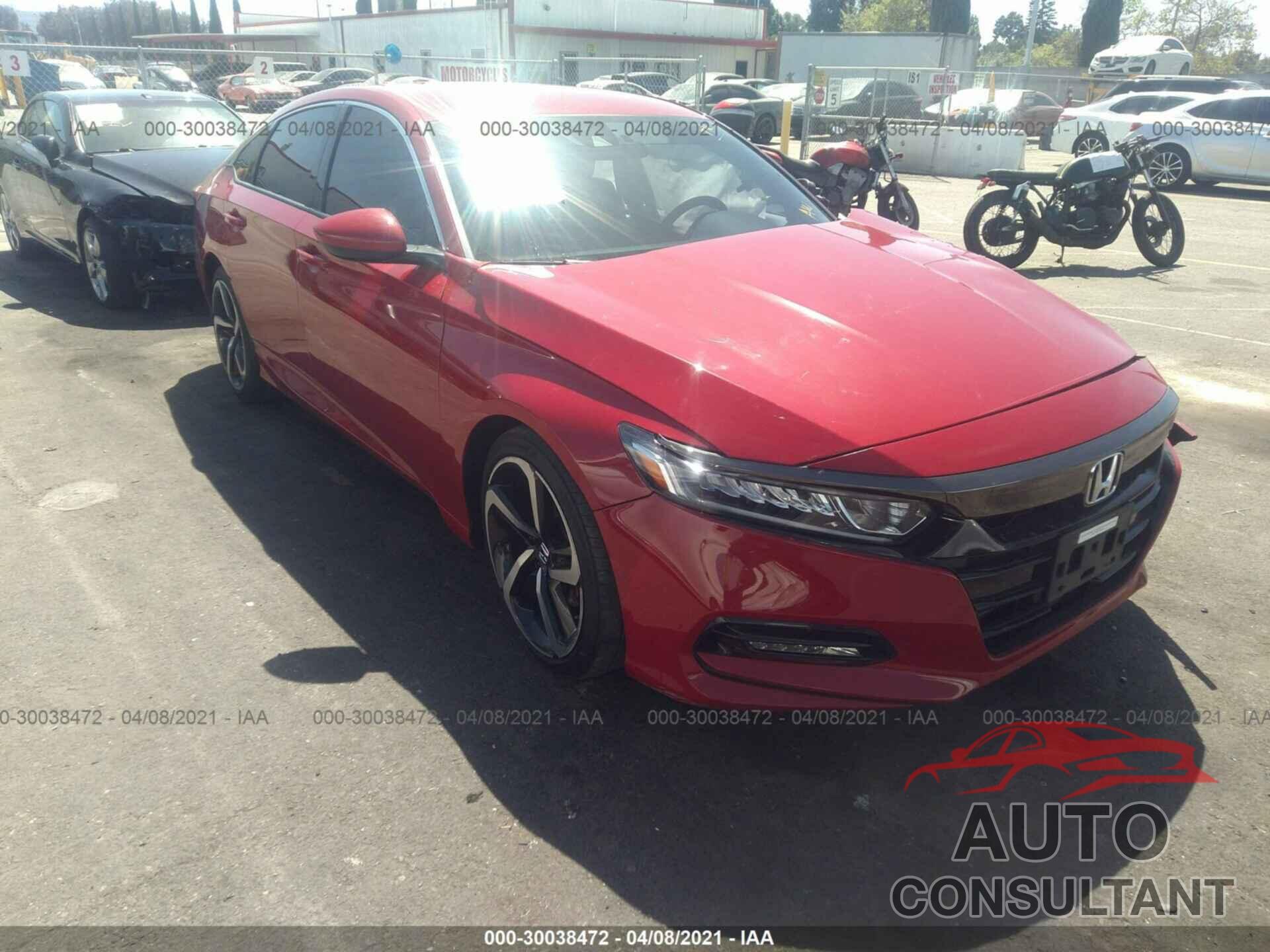 HONDA ACCORD SEDAN 2018 - 1HGCV1F35JA031666