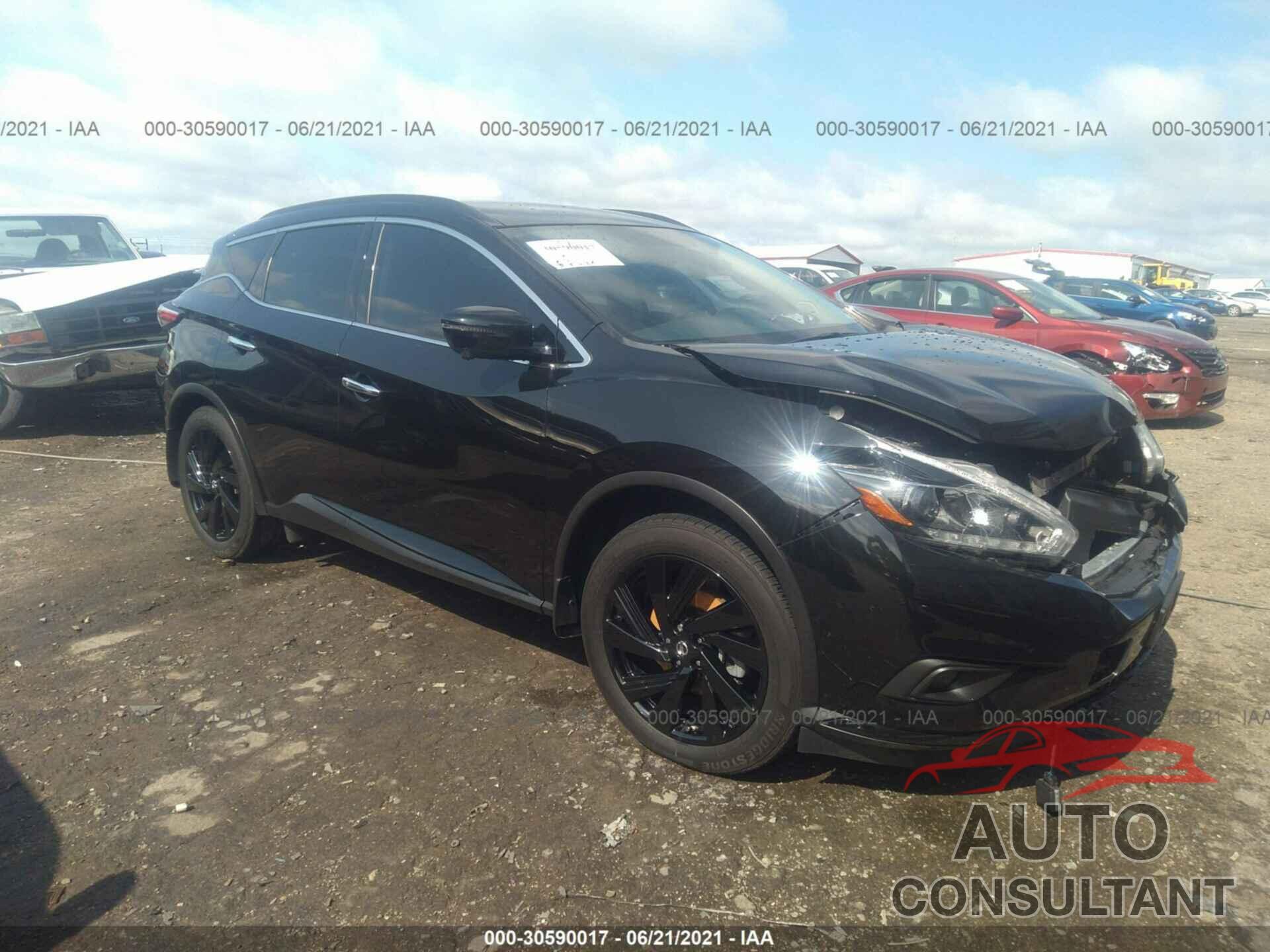 NISSAN MURANO 2018 - 5N1AZ2MH2JN199557