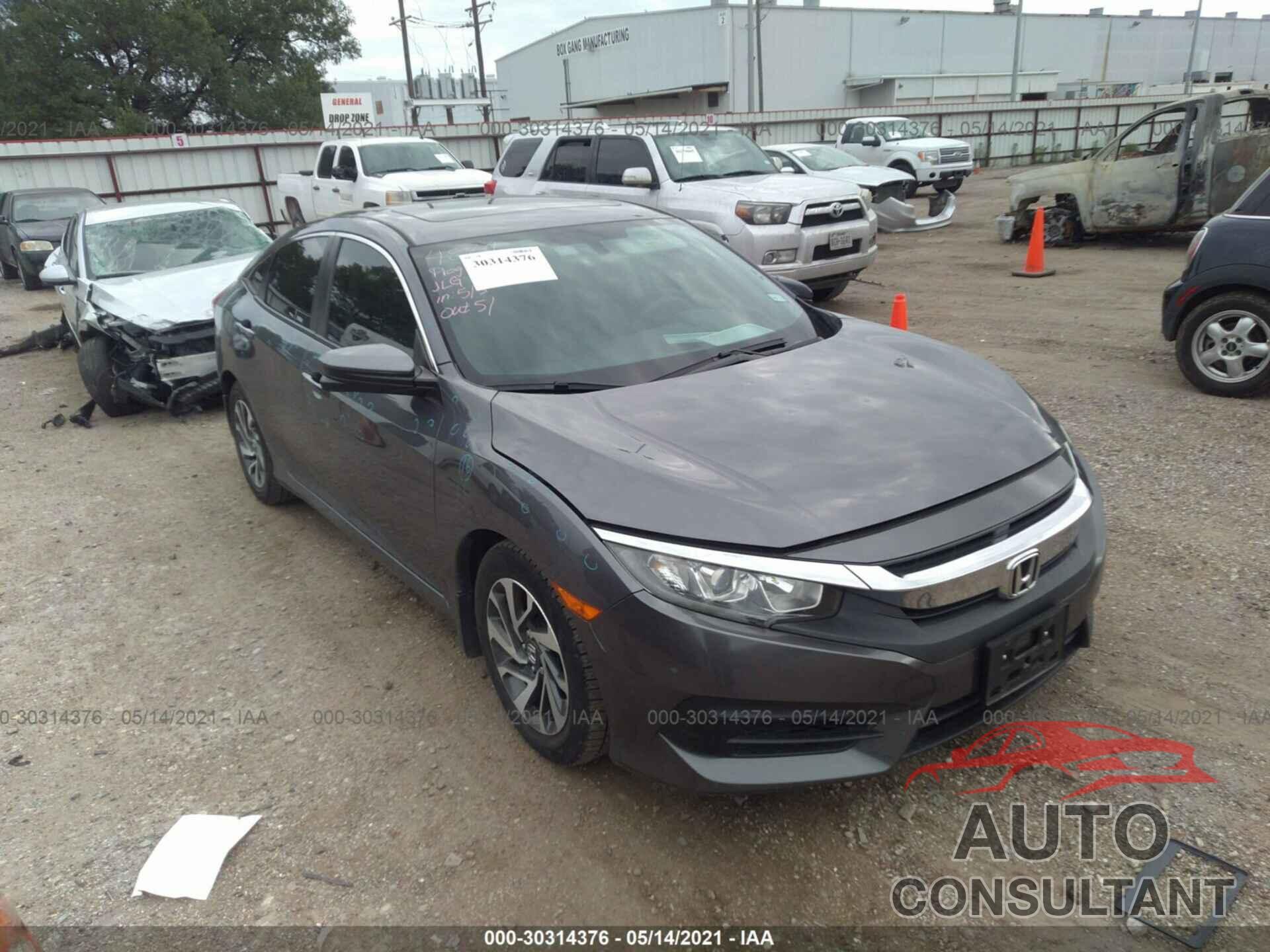 HONDA CIVIC SEDAN 2016 - 19XFC2F71GE056824