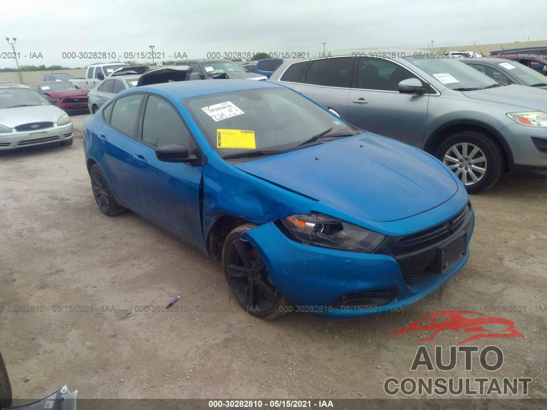 DODGE DART 2016 - 1C3CDFBB5GD539644