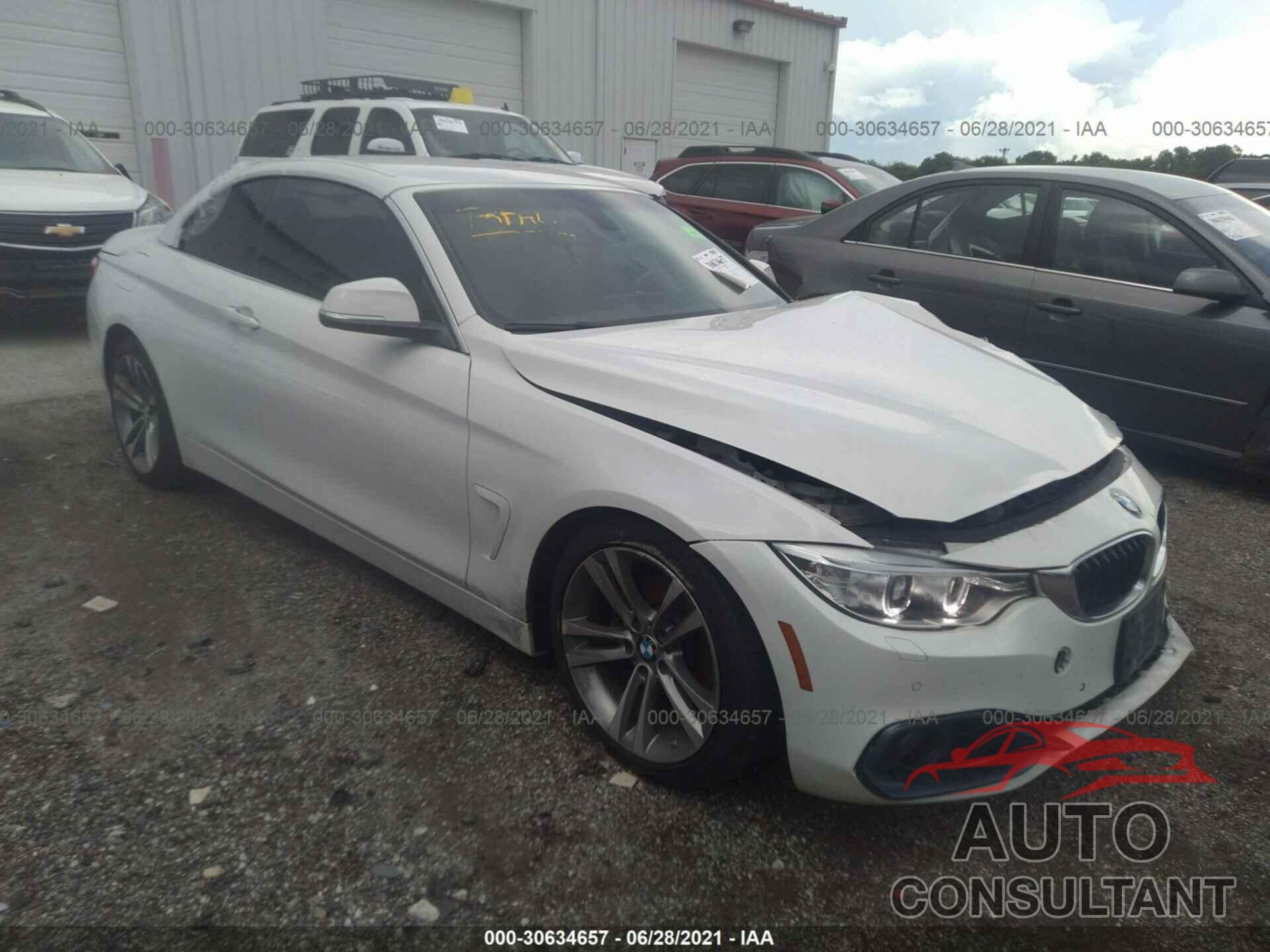 BMW 4 SERIES 2016 - WBA3T1C50GP821342