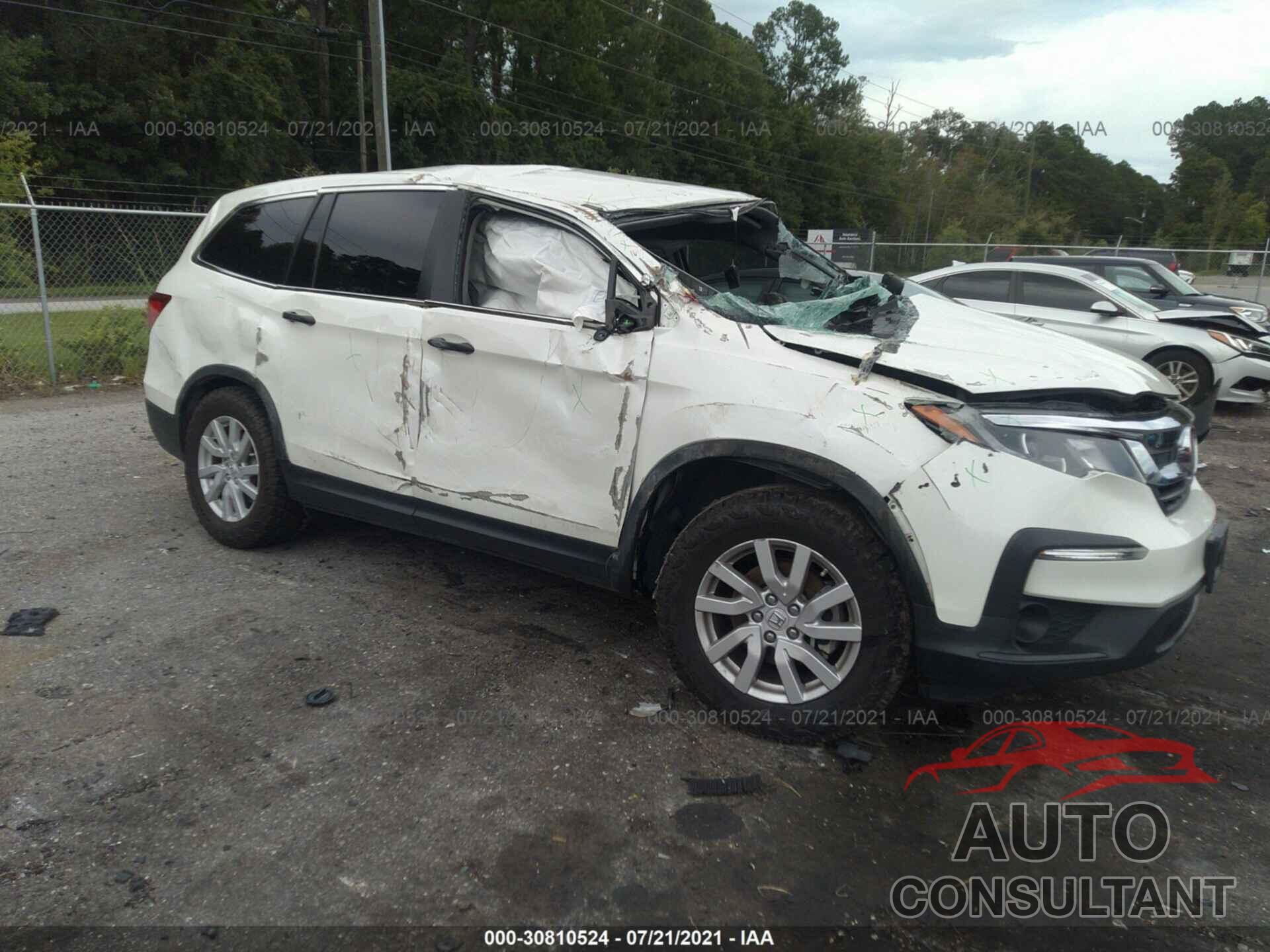 HONDA PILOT 2019 - 5FNYF5H13KB000509