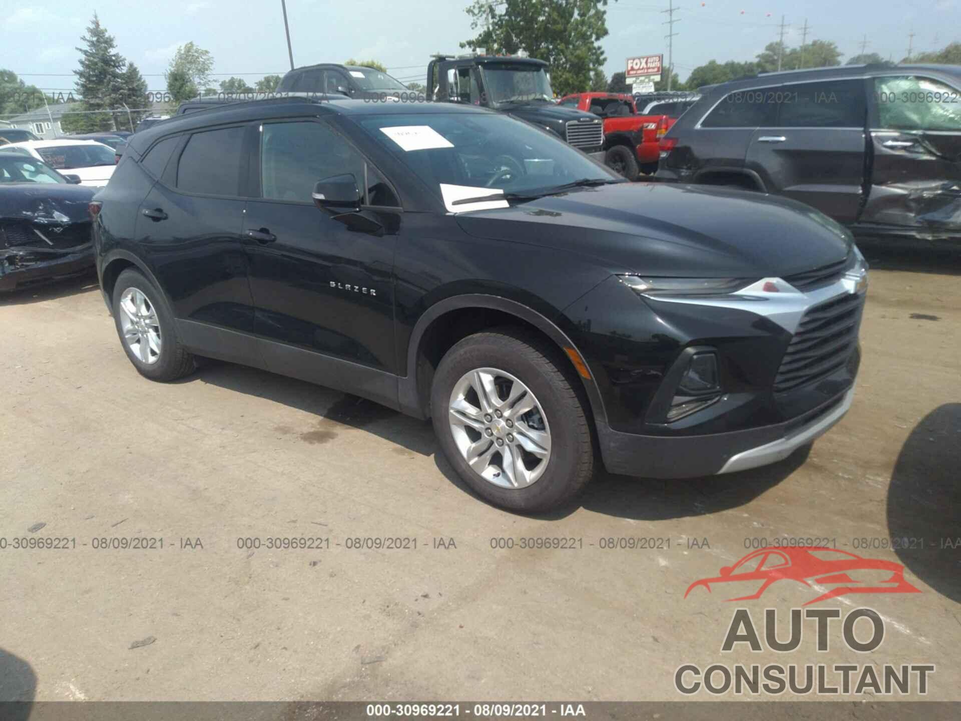 CHEVROLET BLAZER 2021 - 3GNKBCRS7MS513809