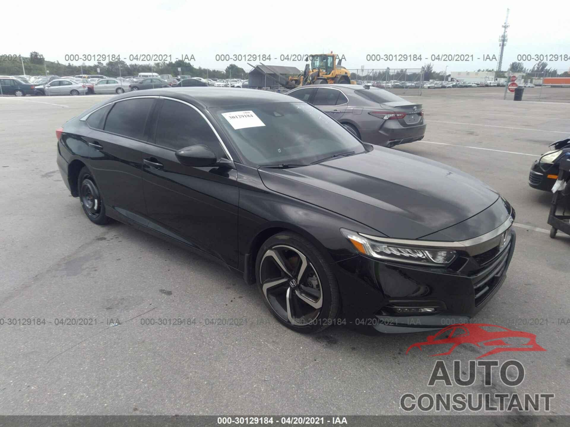 HONDA ACCORD SEDAN 2019 - 1HGCV1F3XKA072375