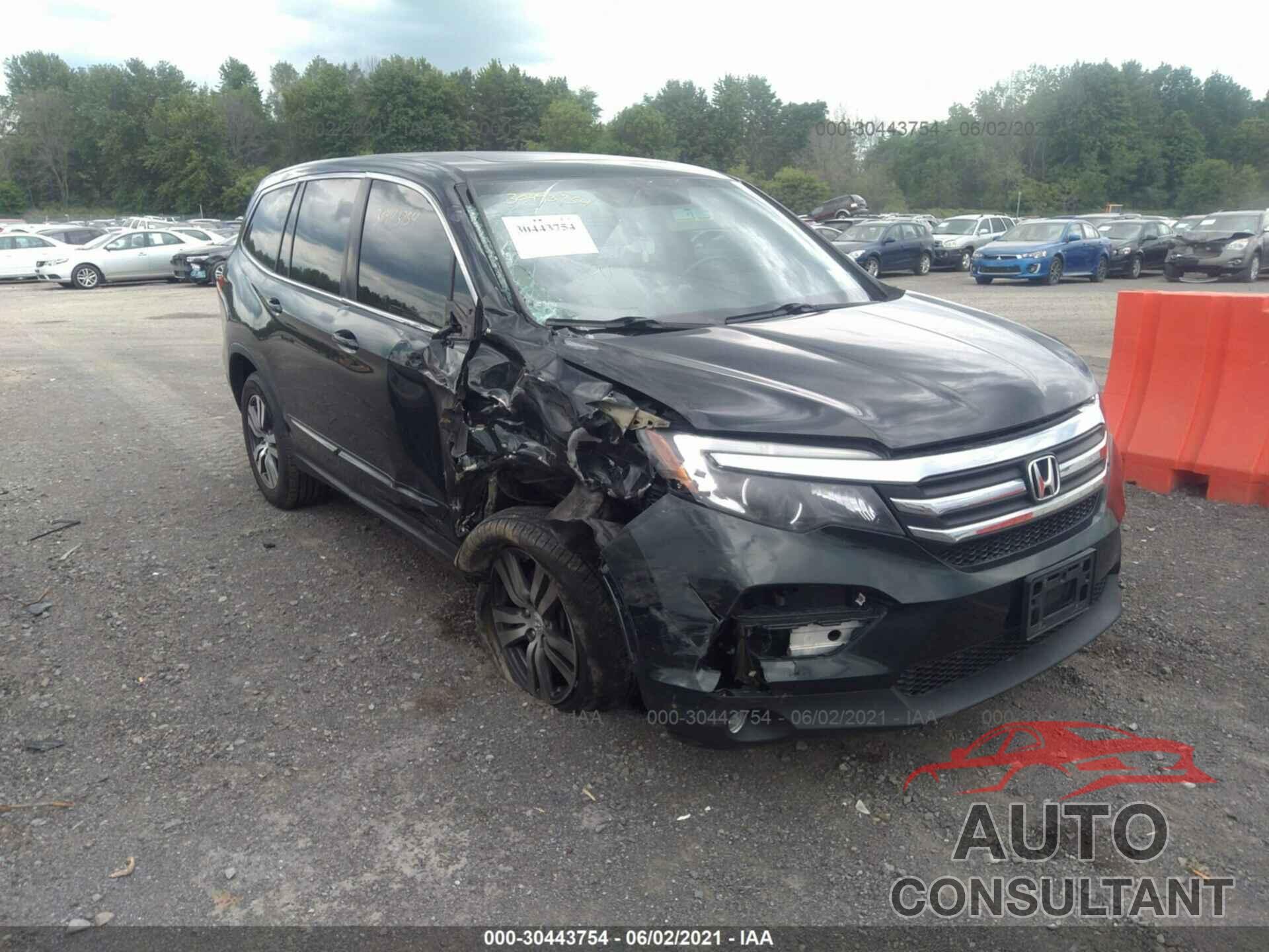 HONDA PILOT 2016 - 5FNYF6H58GB012784