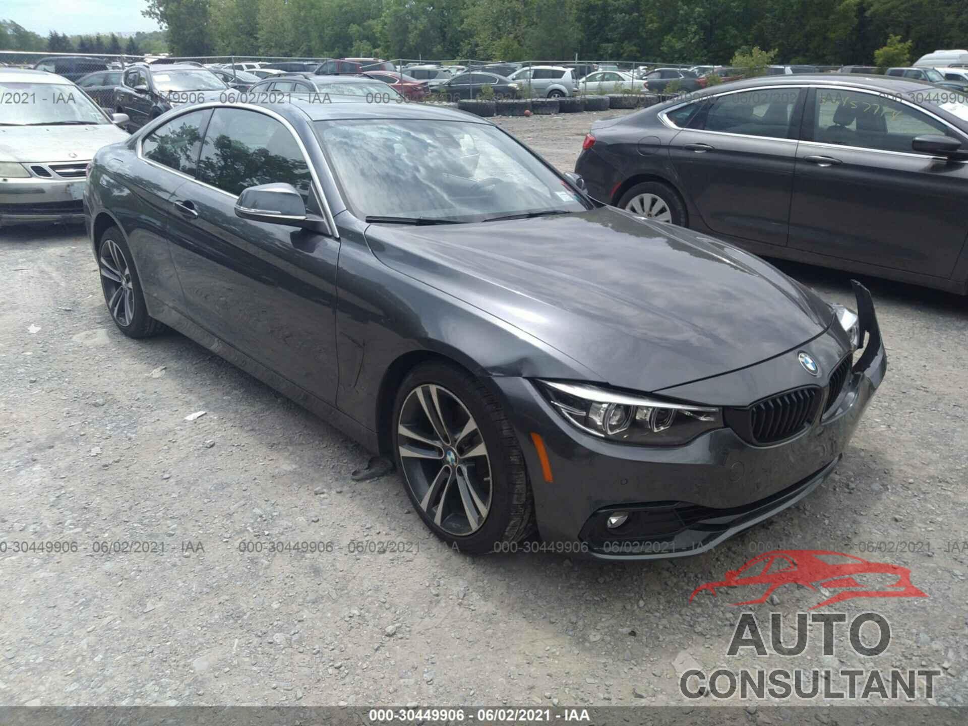 BMW 4 SERIES 2020 - WBA4W5C04LFJ74824