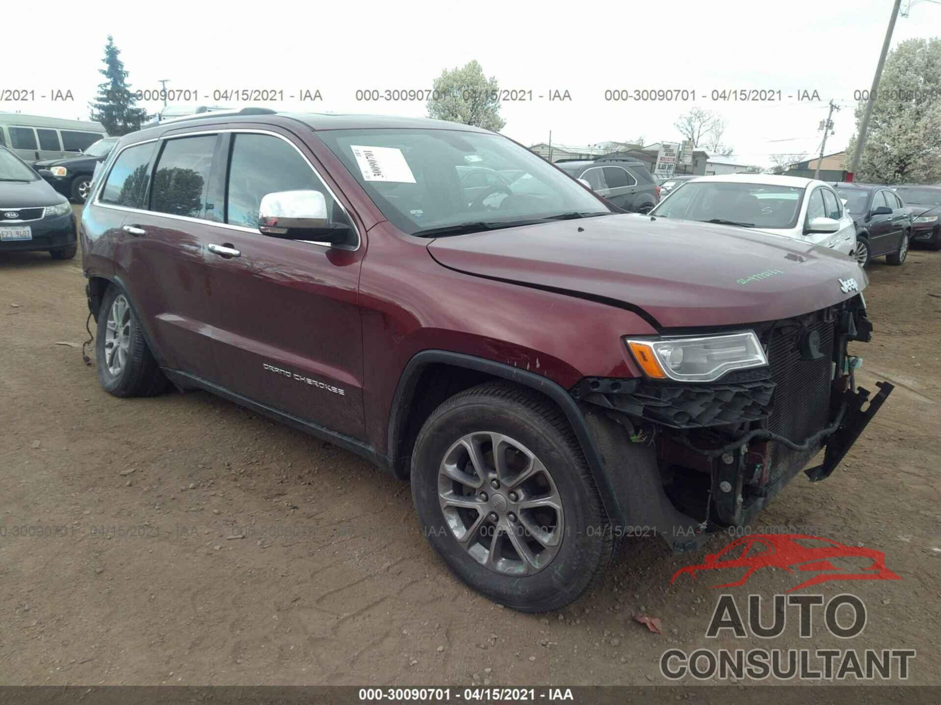 JEEP GRAND CHEROKEE 2016 - 1C4RJFBG5GC413557