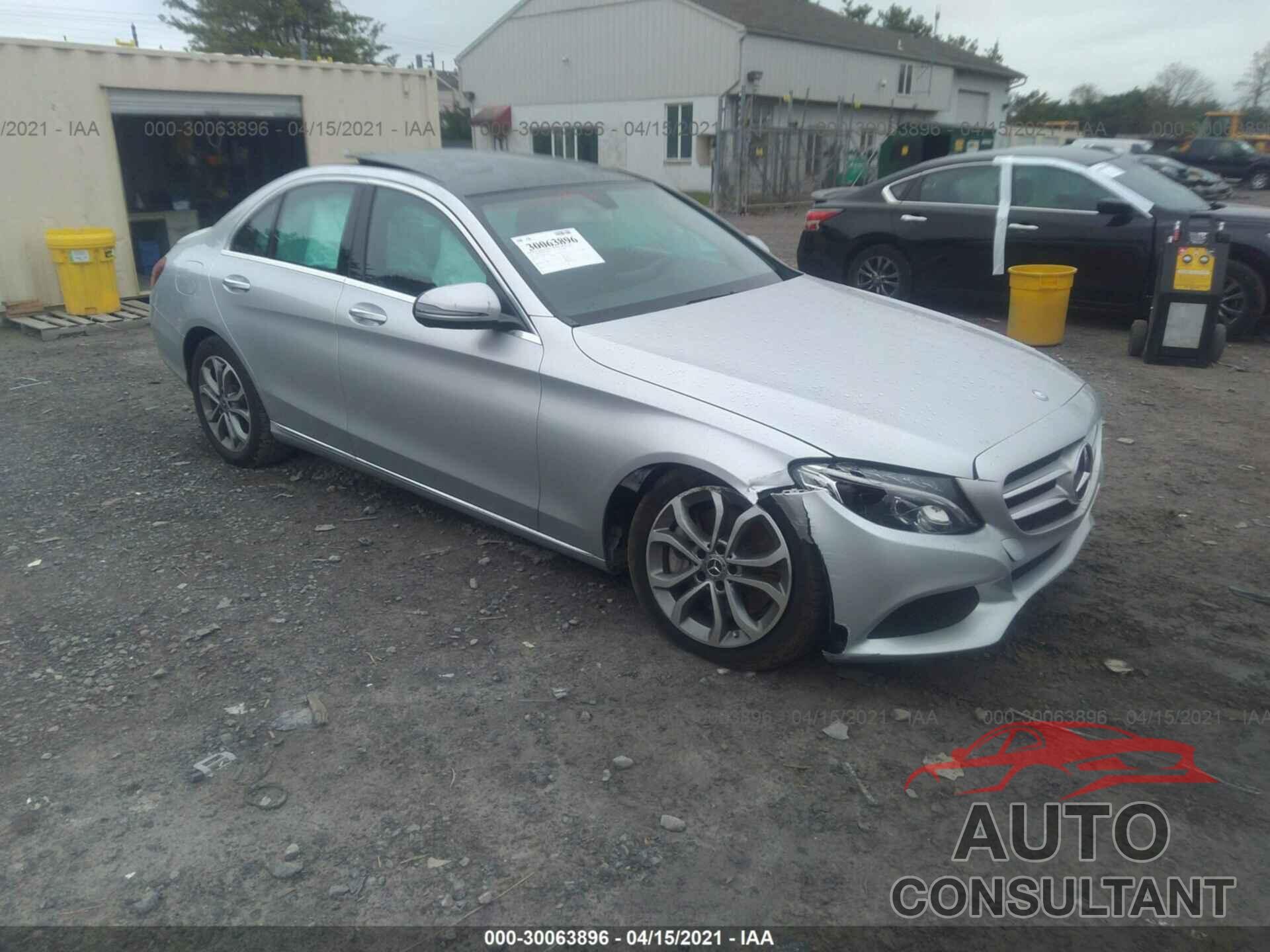 MERCEDES-BENZ C-CLASS 2017 - 55SWF4KB8HU227107