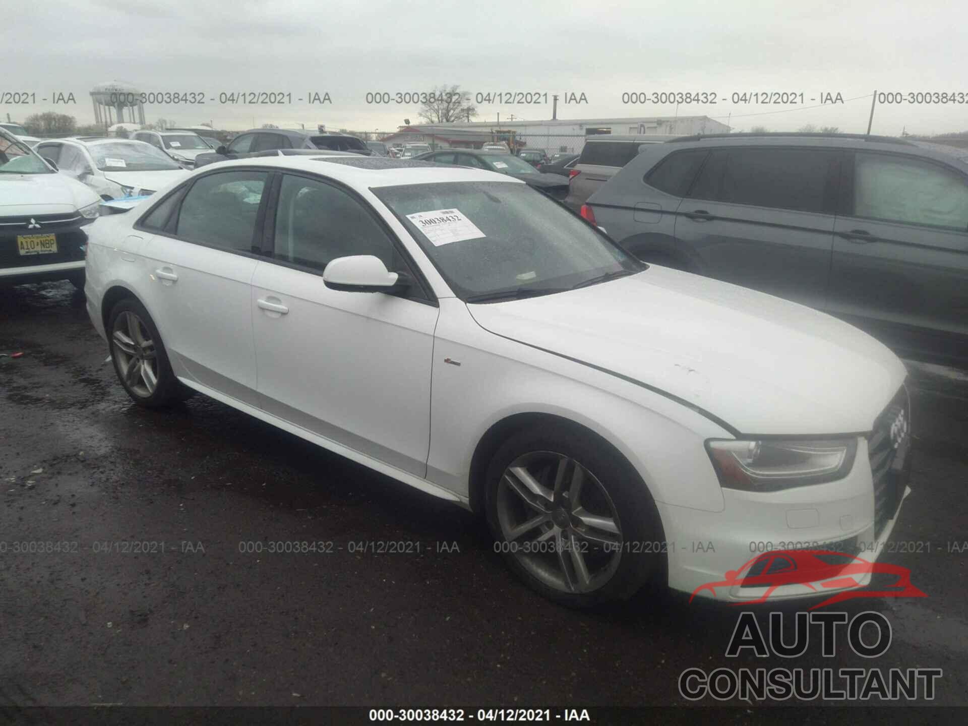 AUDI A4 2016 - WAUBFAFL1GN015194