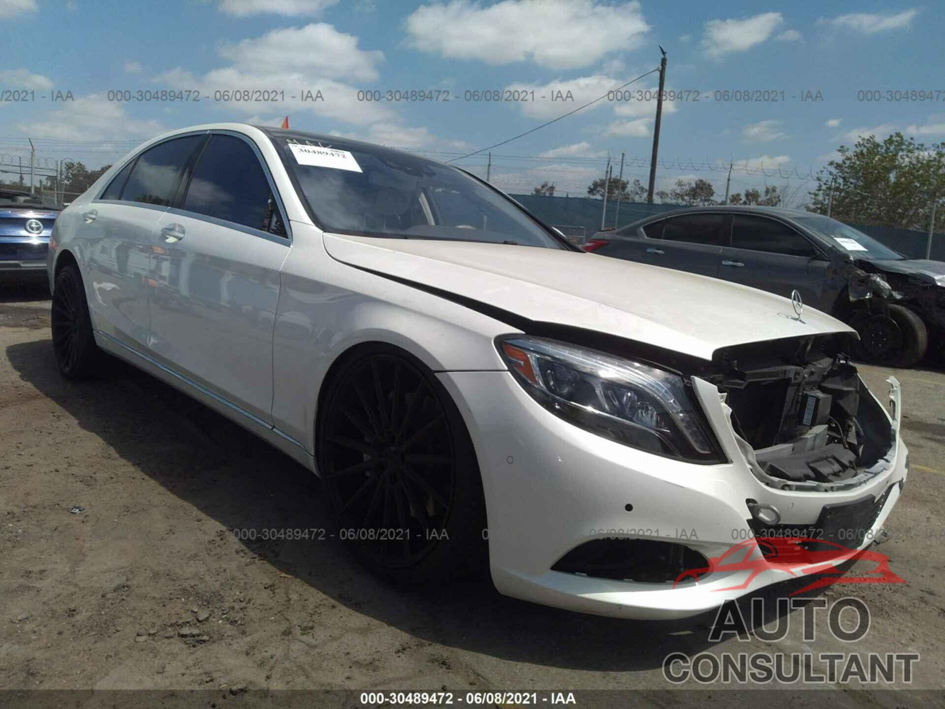 MERCEDES-BENZ S-CLASS 2017 - WDDUG8CB4HA319860