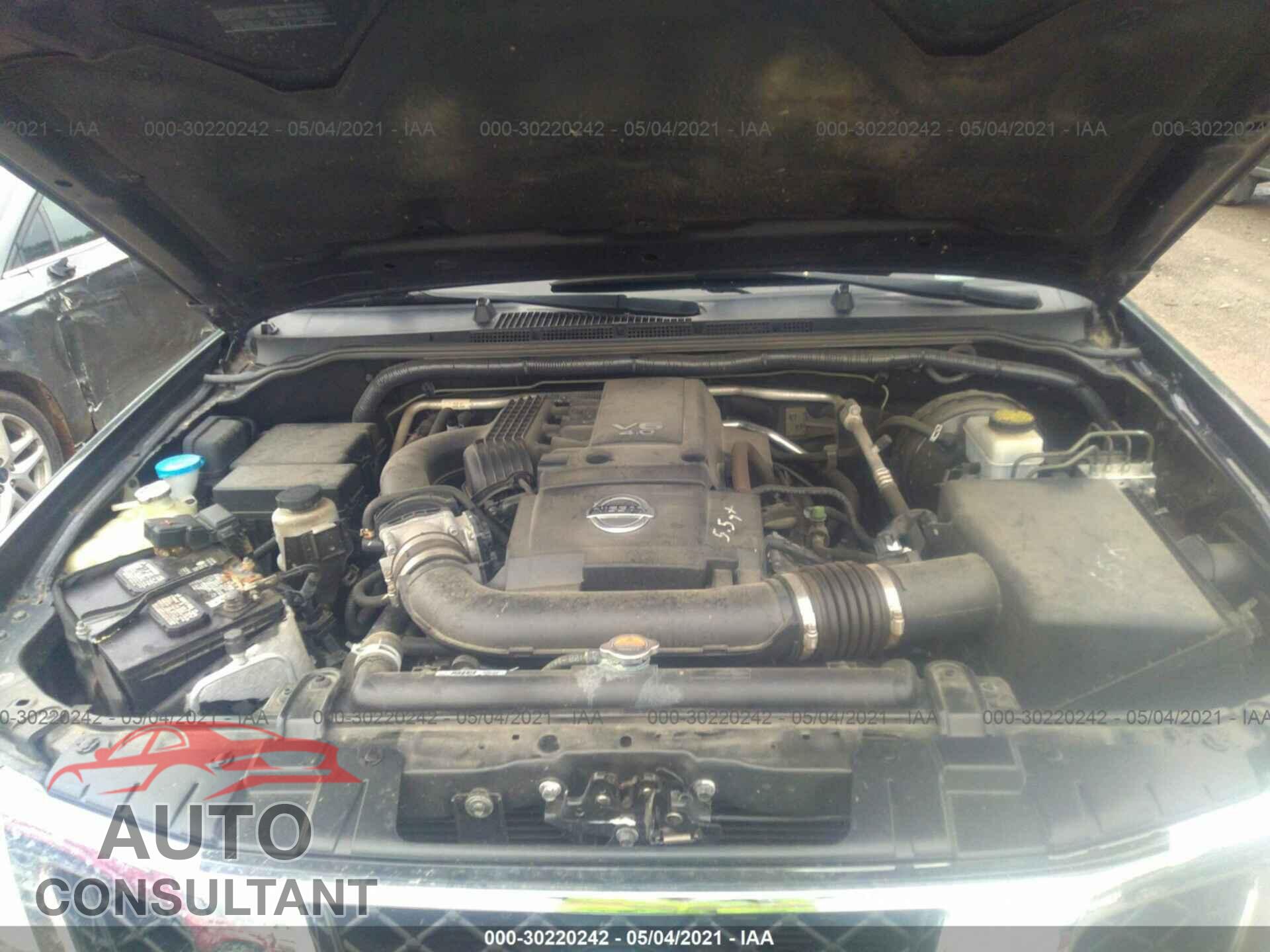 NISSAN FRONTIER 2017 - 1N6AD0FVXHN759486