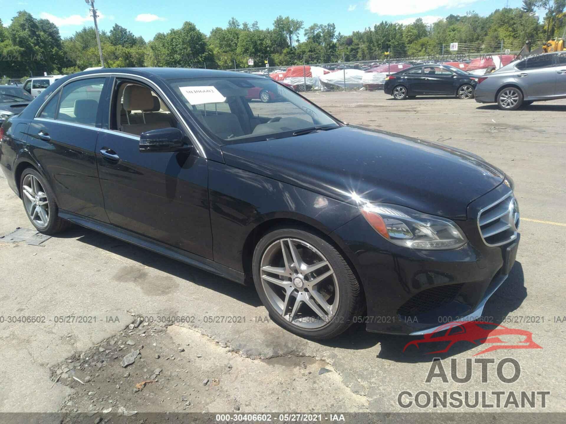 MERCEDES-BENZ E-CLASS 2016 - WDDHF8JB0GB214846