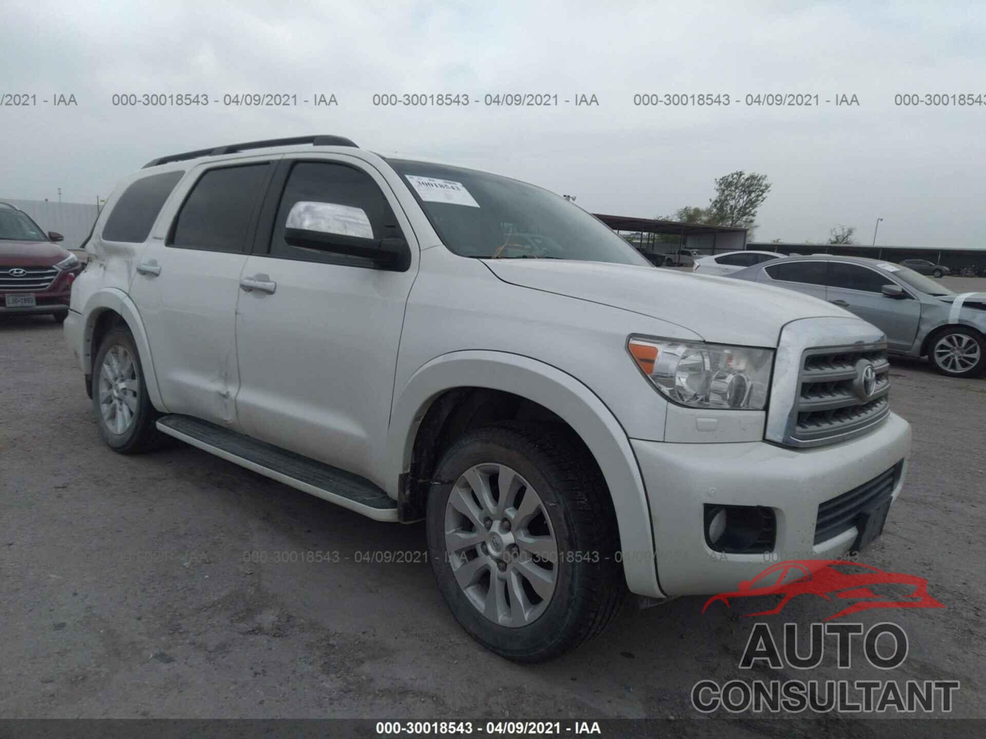 TOYOTA SEQUOIA 2016 - 5TDDW5G14GS139454