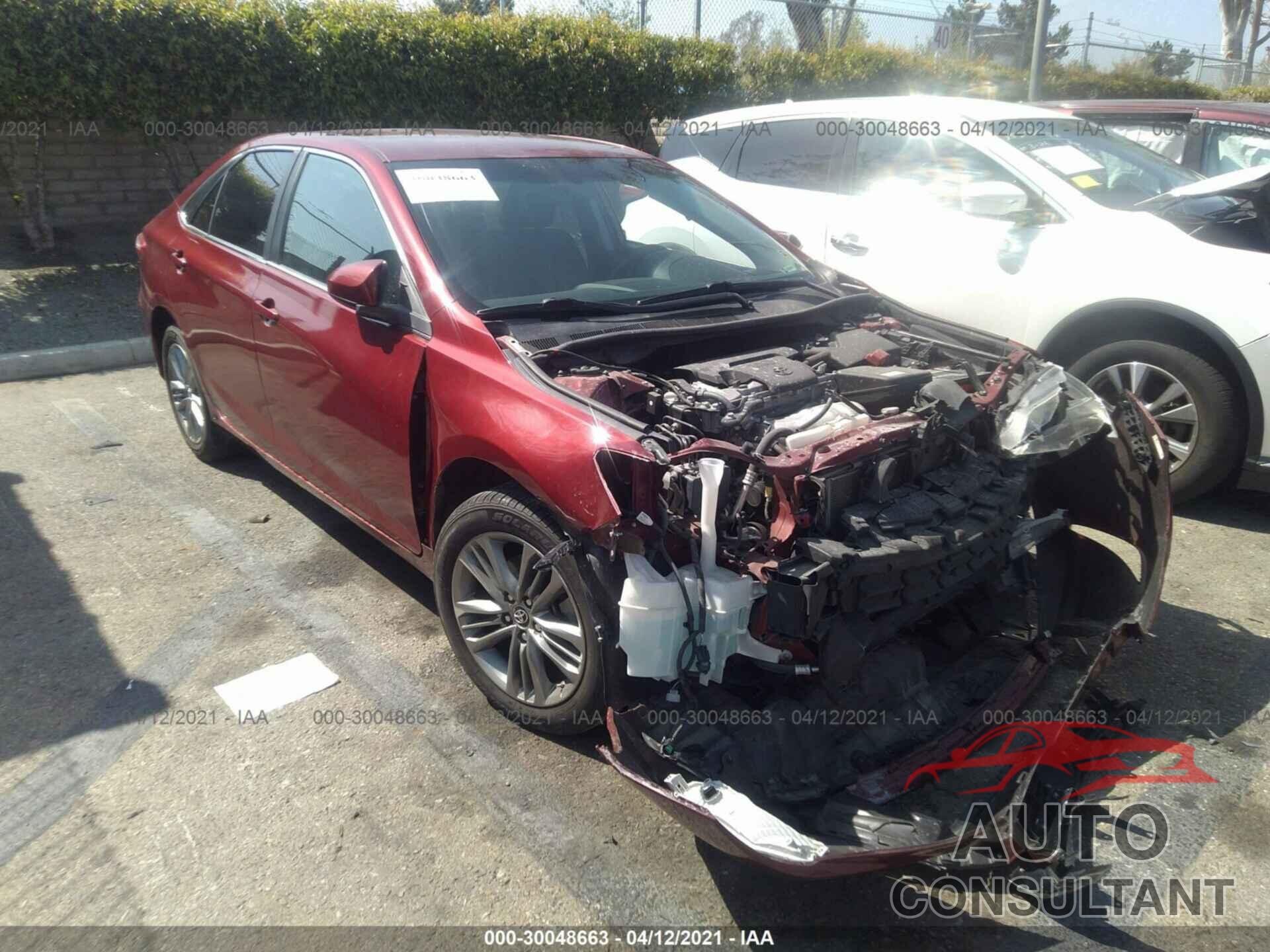 TOYOTA CAMRY 2016 - 4T1BF1FK5GU158418