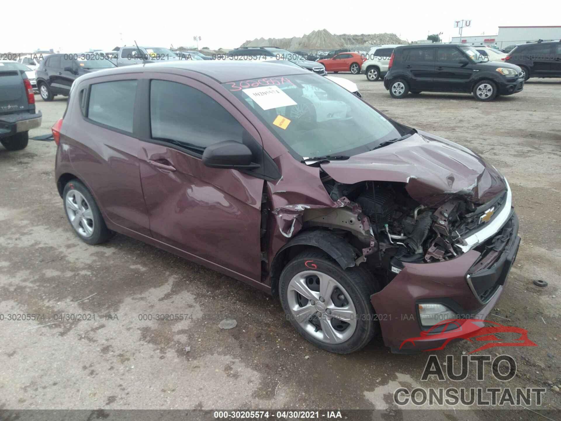 CHEVROLET SPARK 2019 - KL8CB6SA5KC746230
