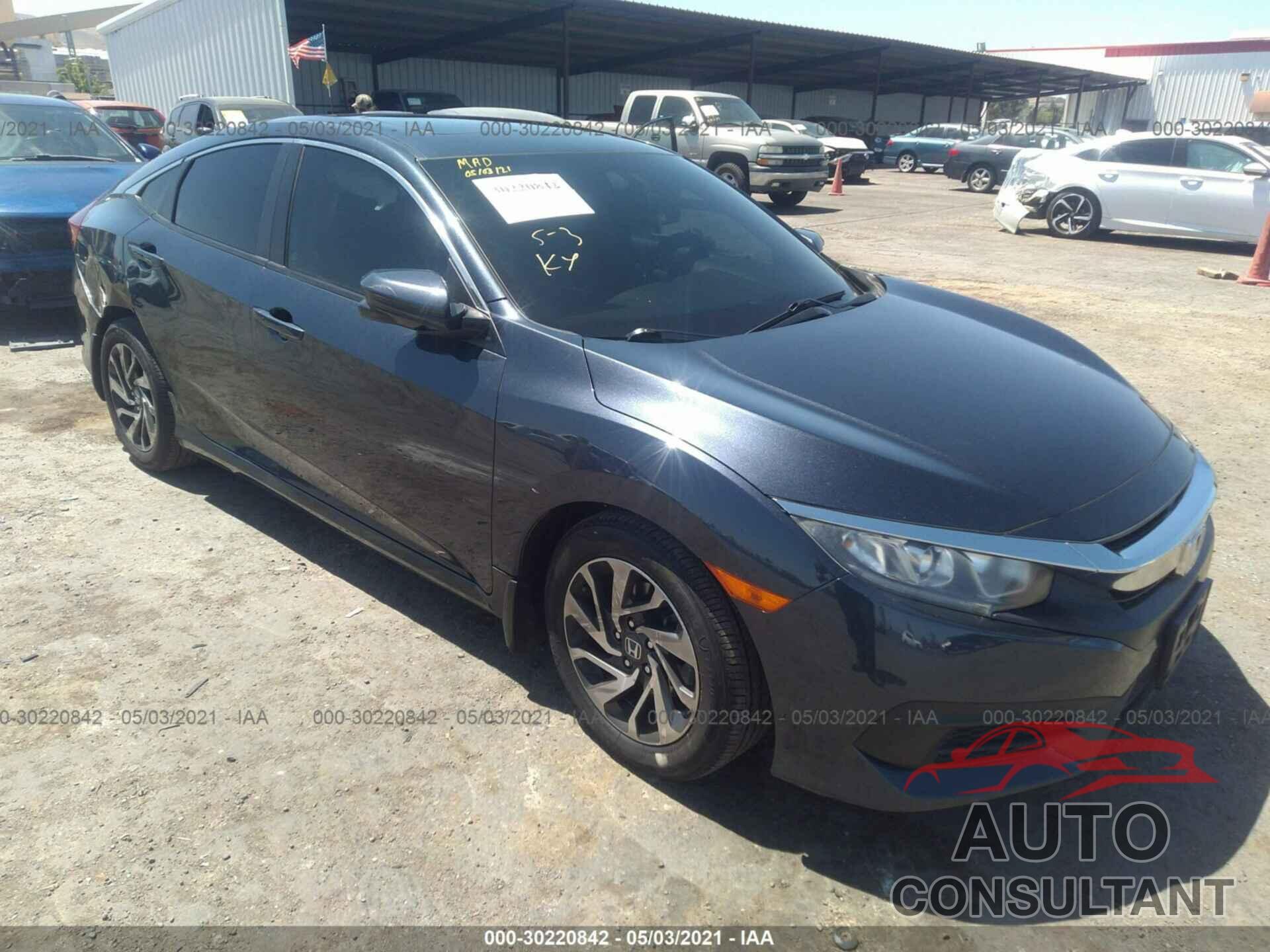 HONDA CIVIC SEDAN 2016 - 19XFC2F70GE097512