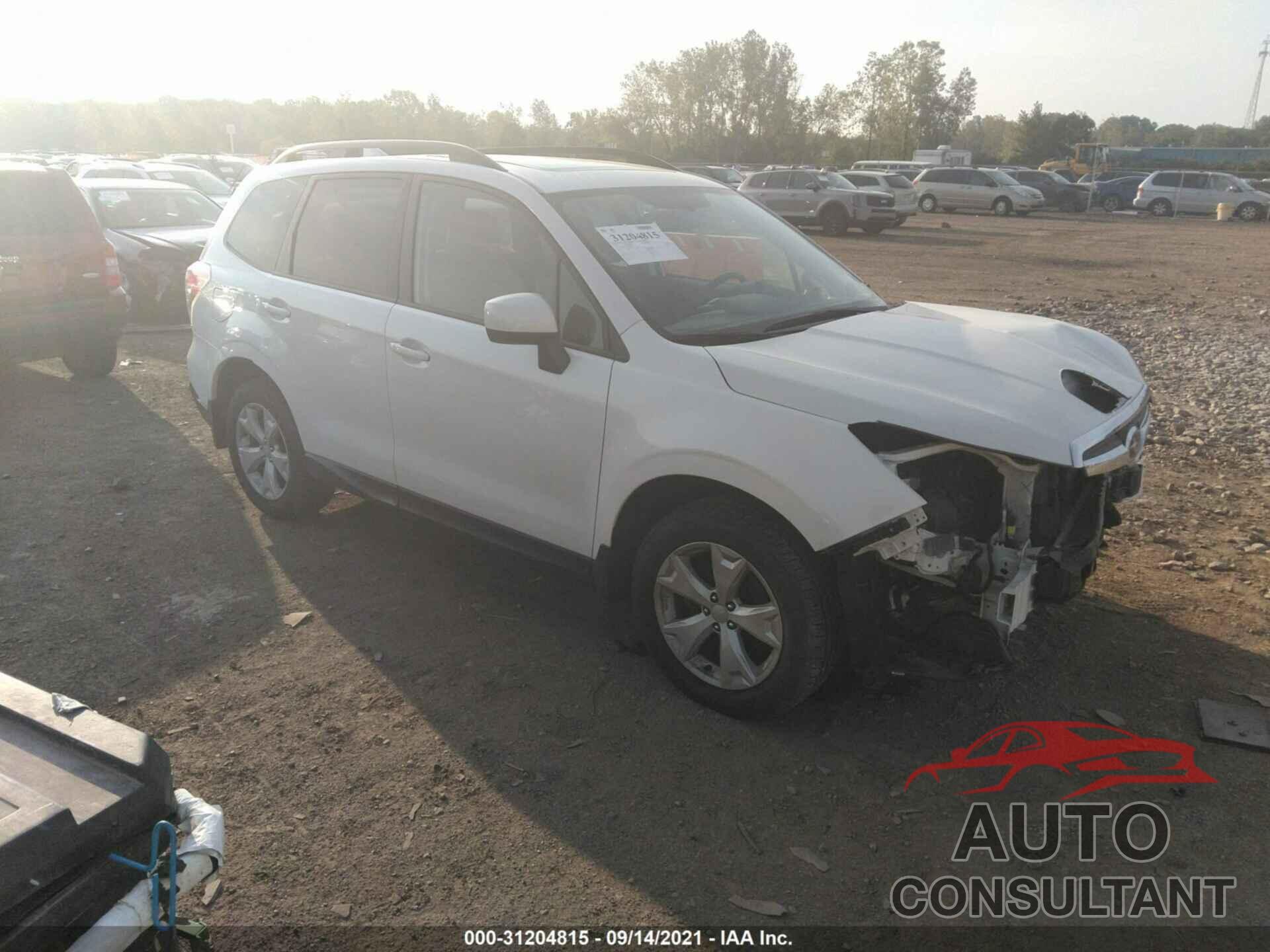 SUBARU FORESTER 2016 - JF2SJADC9GH435449