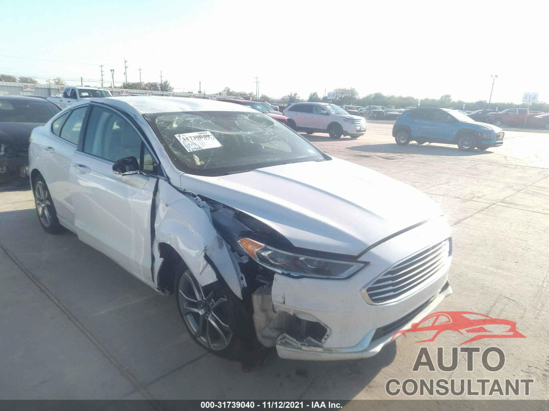 FORD FUSION 2019 - 3FA6P0CD3KR150326